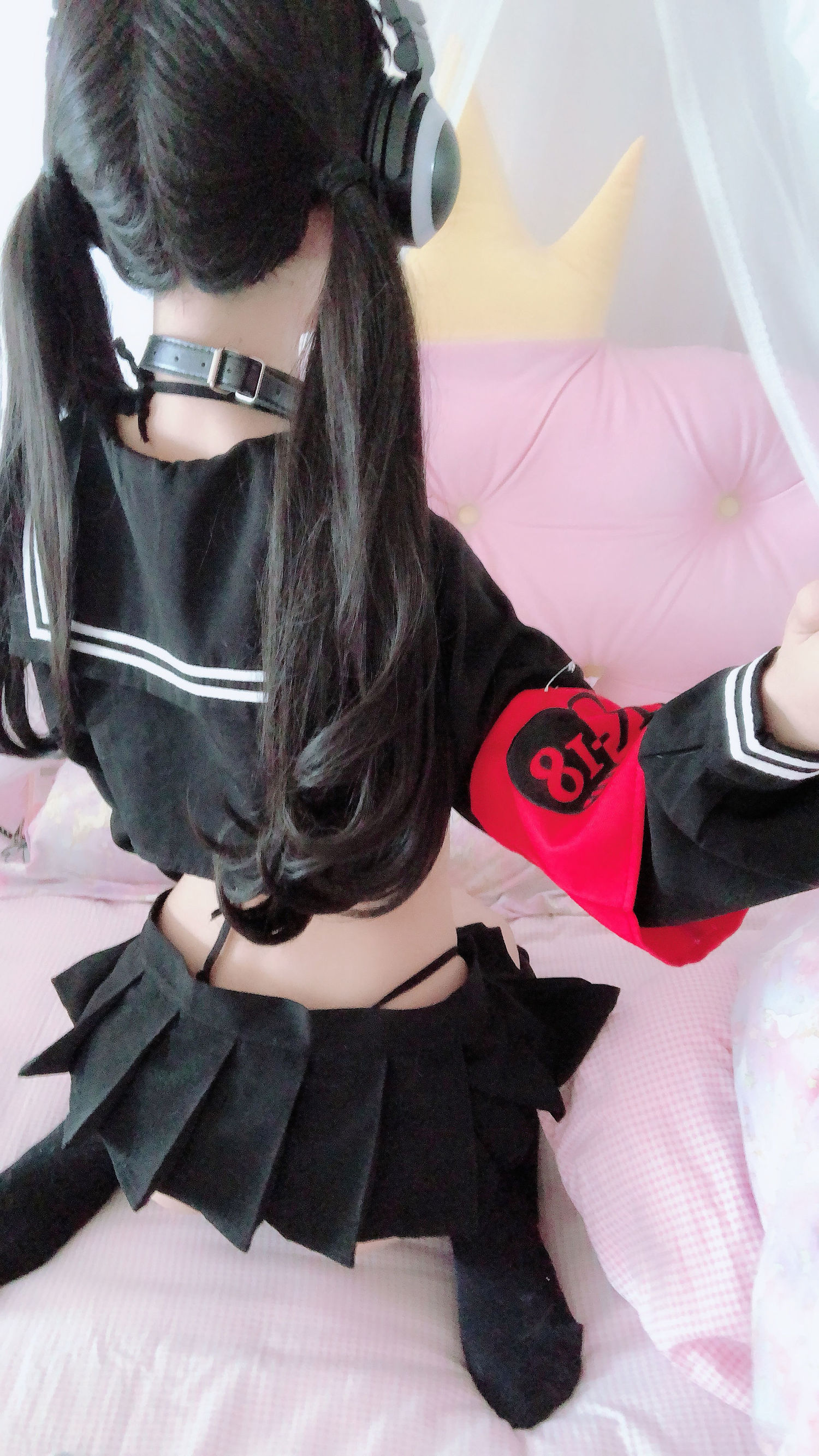 ネット紅COSER] 桜井ネネ - 半乳制服