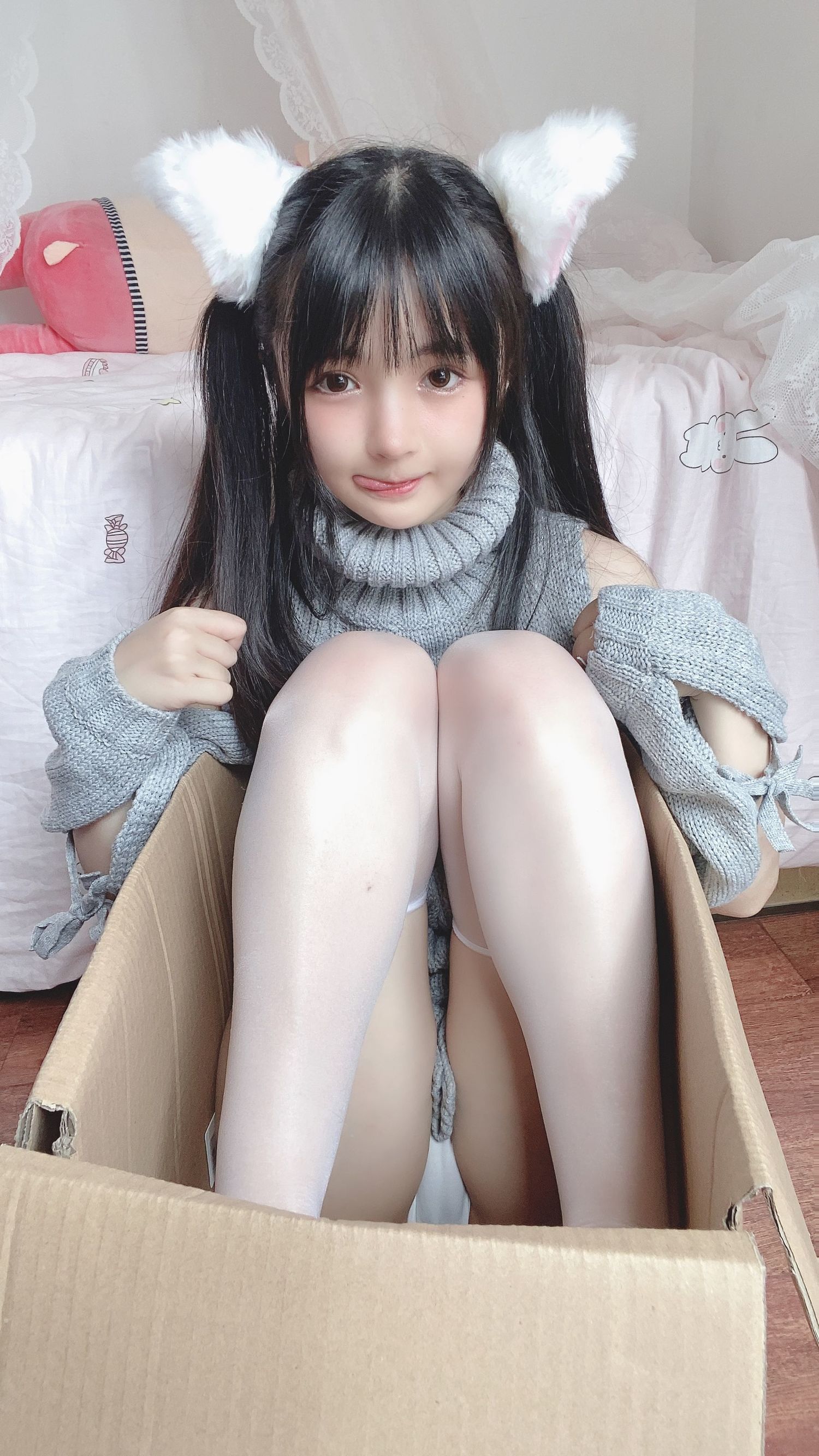 Internet Celebrity Cosplayer] Sakurai Ningning - White Cat-chan