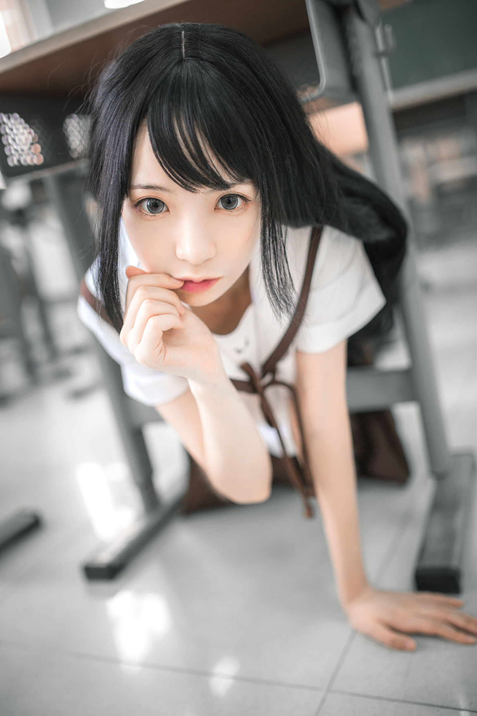 ネット紅人COSER] フェン・マオSS - セーラー服とパジャマ