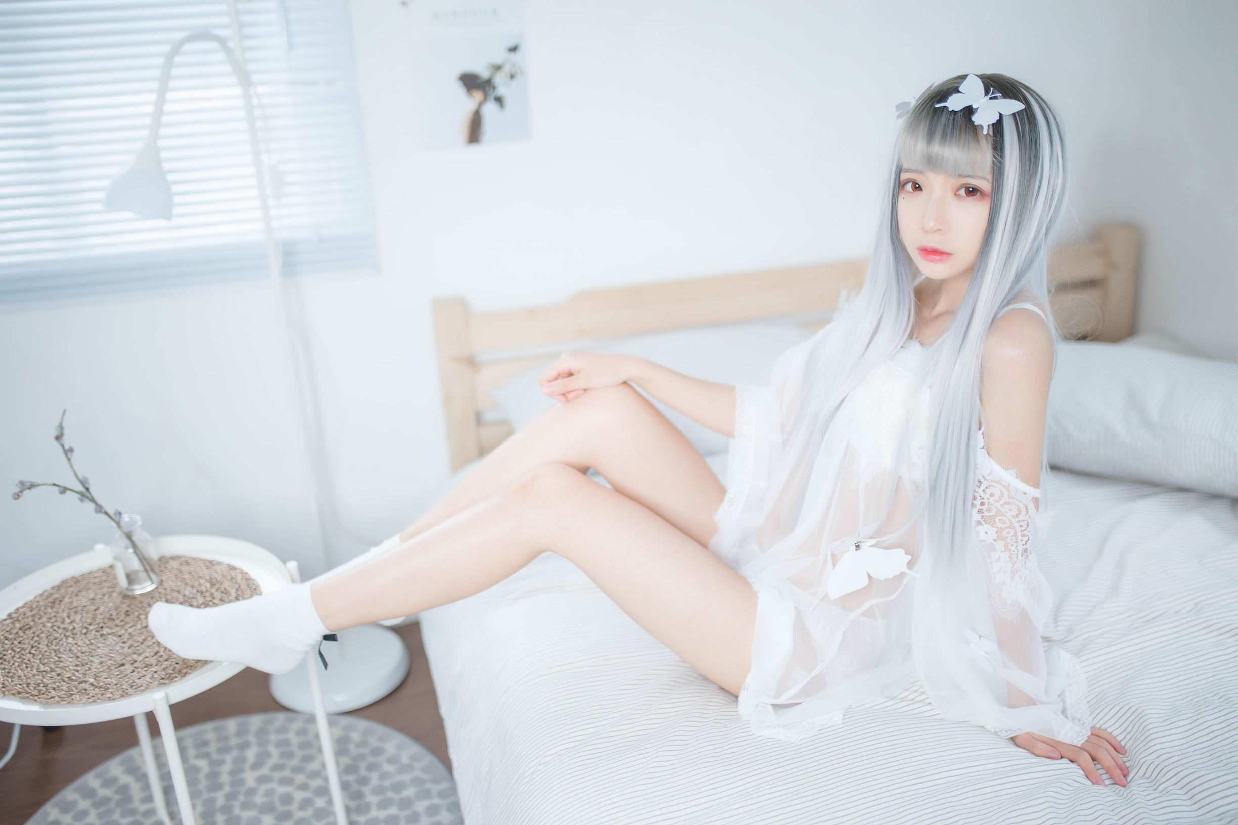 Netizen Coser] Feng Mao ss - Vải trắng trong suốt