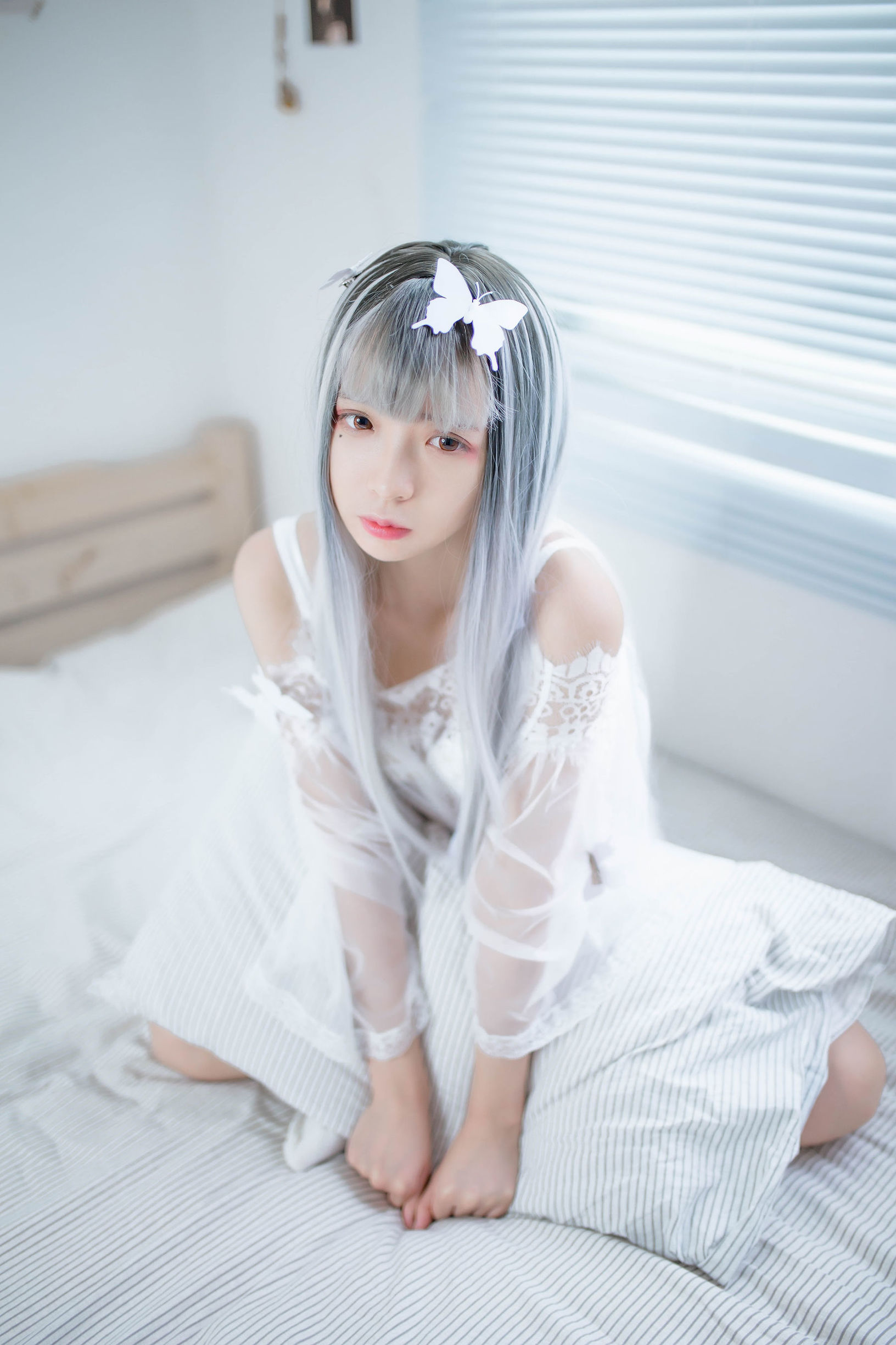 Netizen Coser] Feng Mao ss - Vải trắng trong suốt