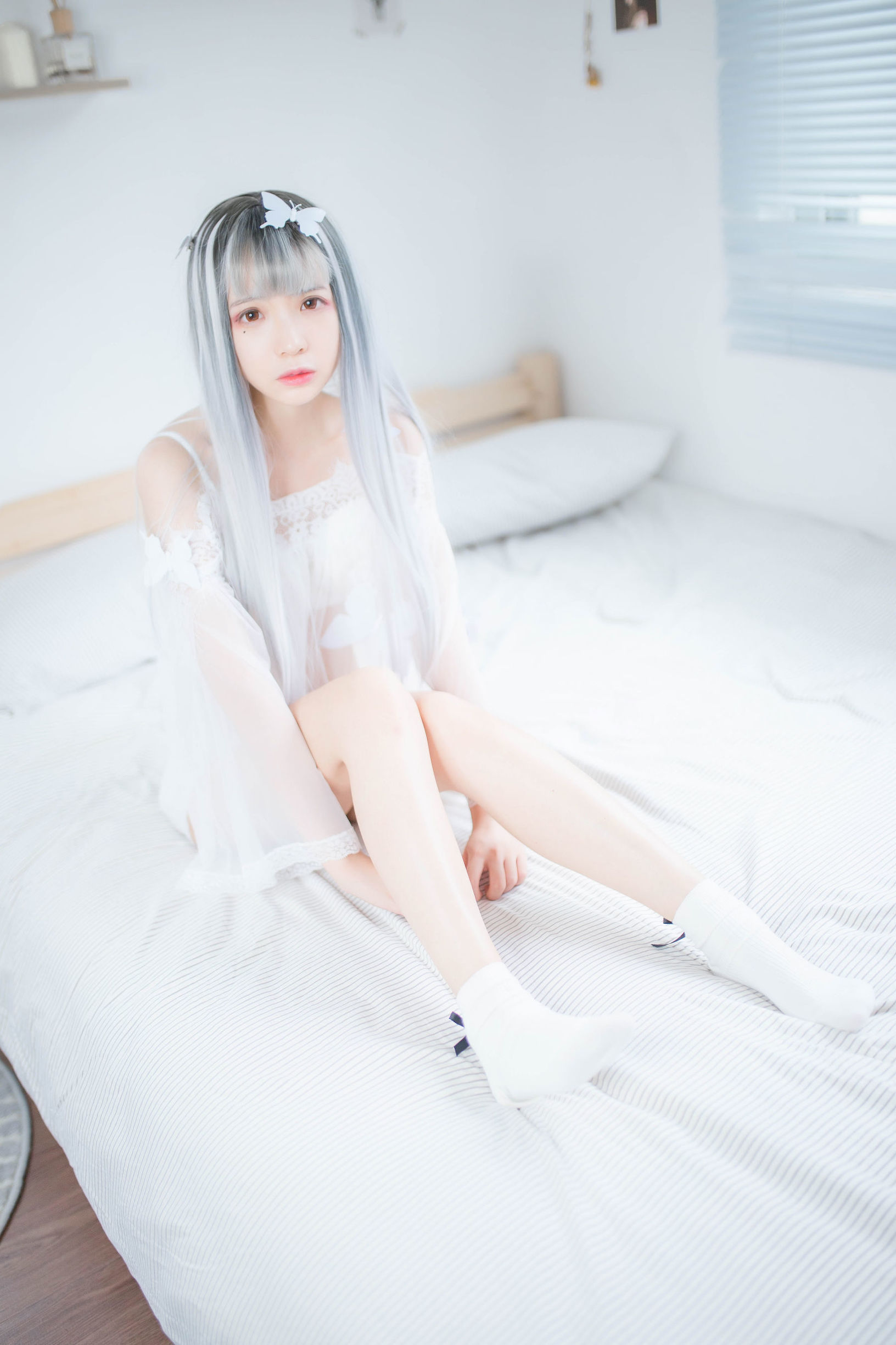 Netizen Coser] Feng Mao ss - Vải trắng trong suốt