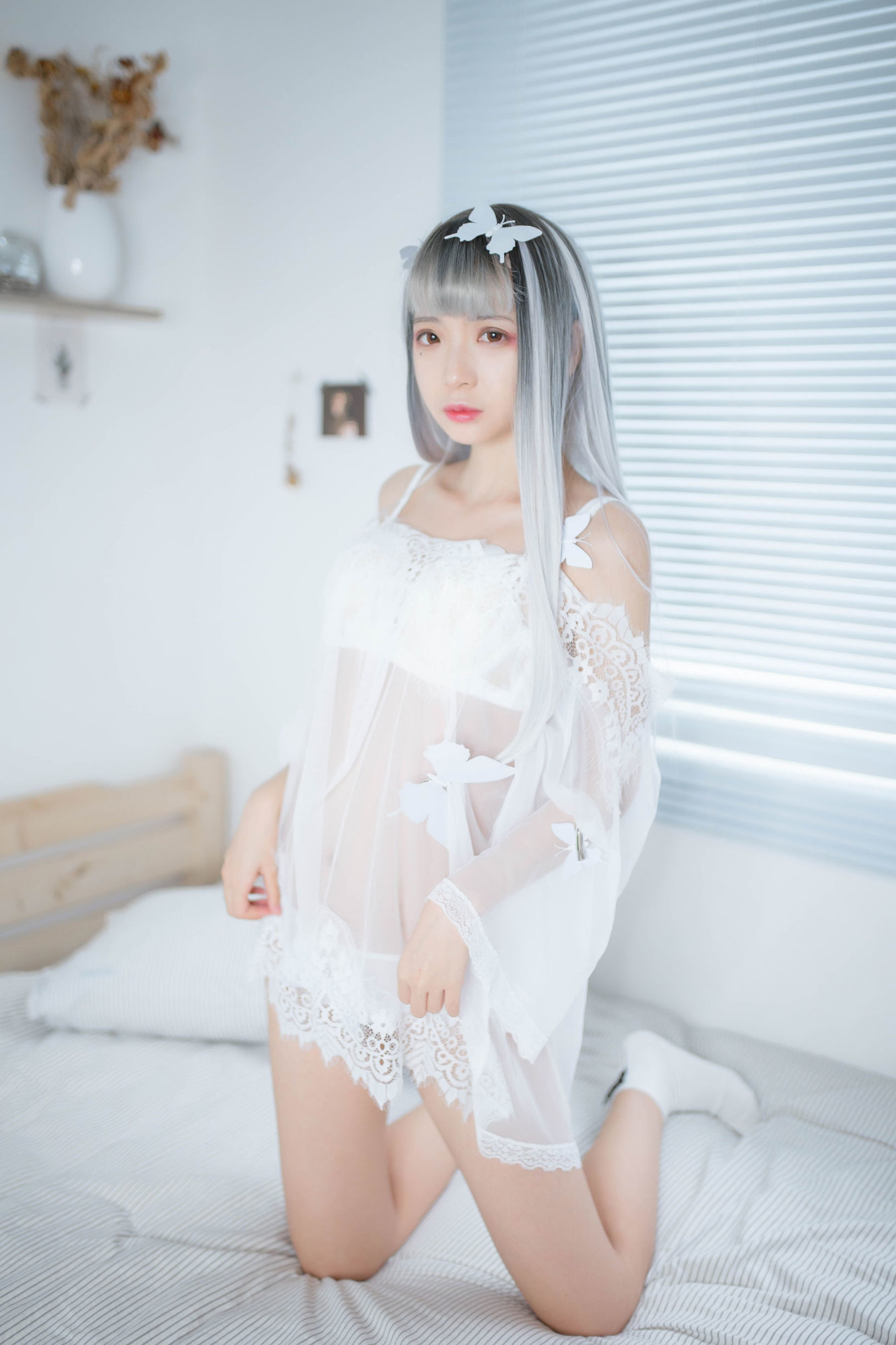 Netizen Coser] Feng Mao ss - Vải trắng trong suốt