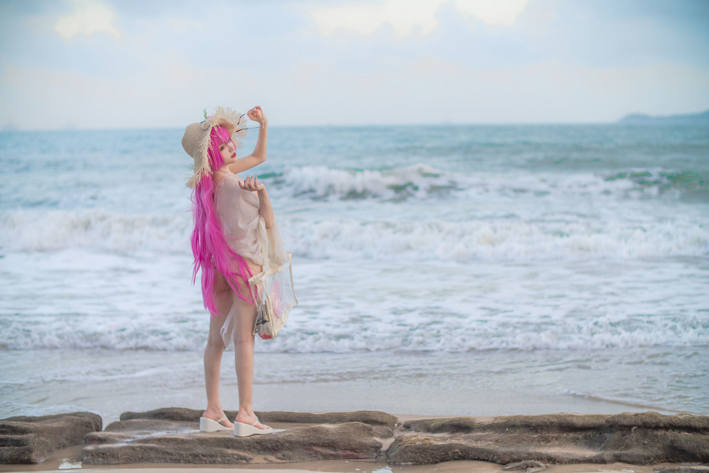 網紅COSER] 起司塊wii - 需庫夫泳裝