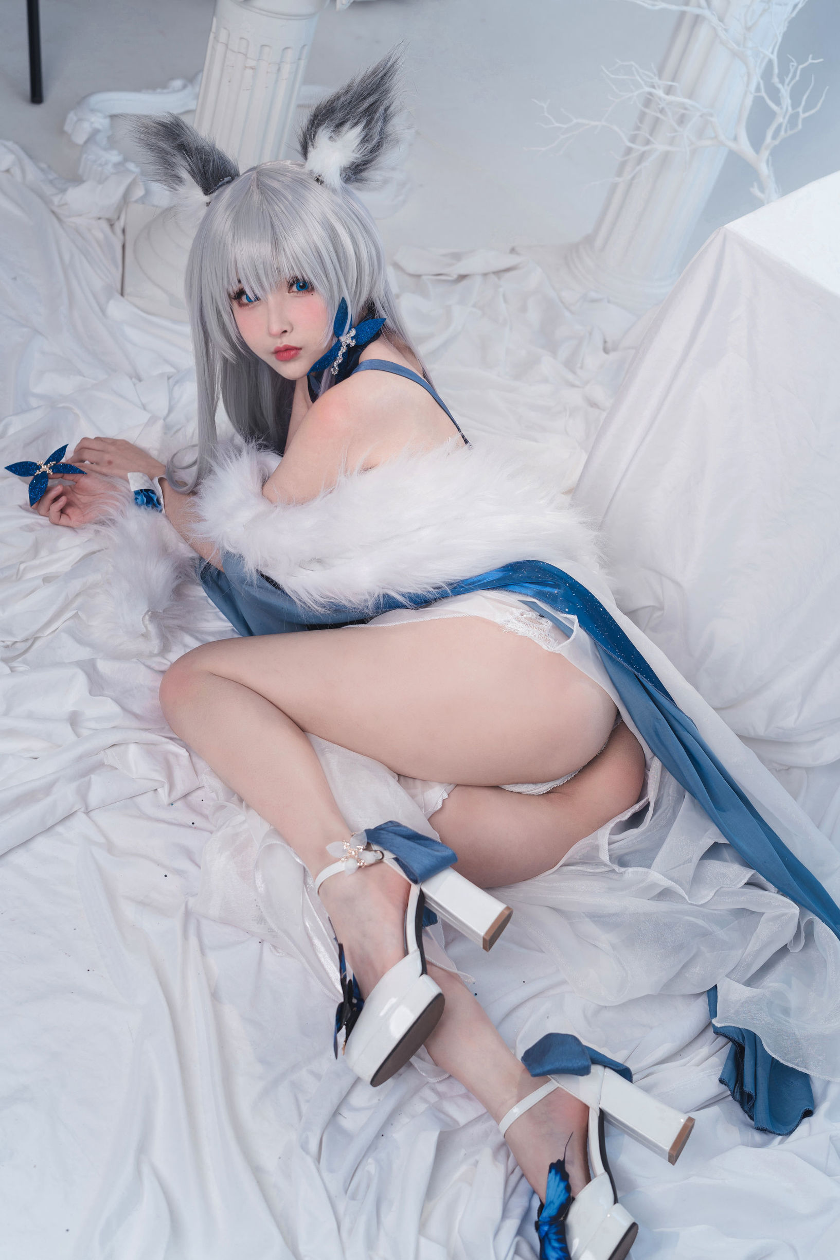 網紅COSER] COS福利rioko涼涼子 - 信濃禮服