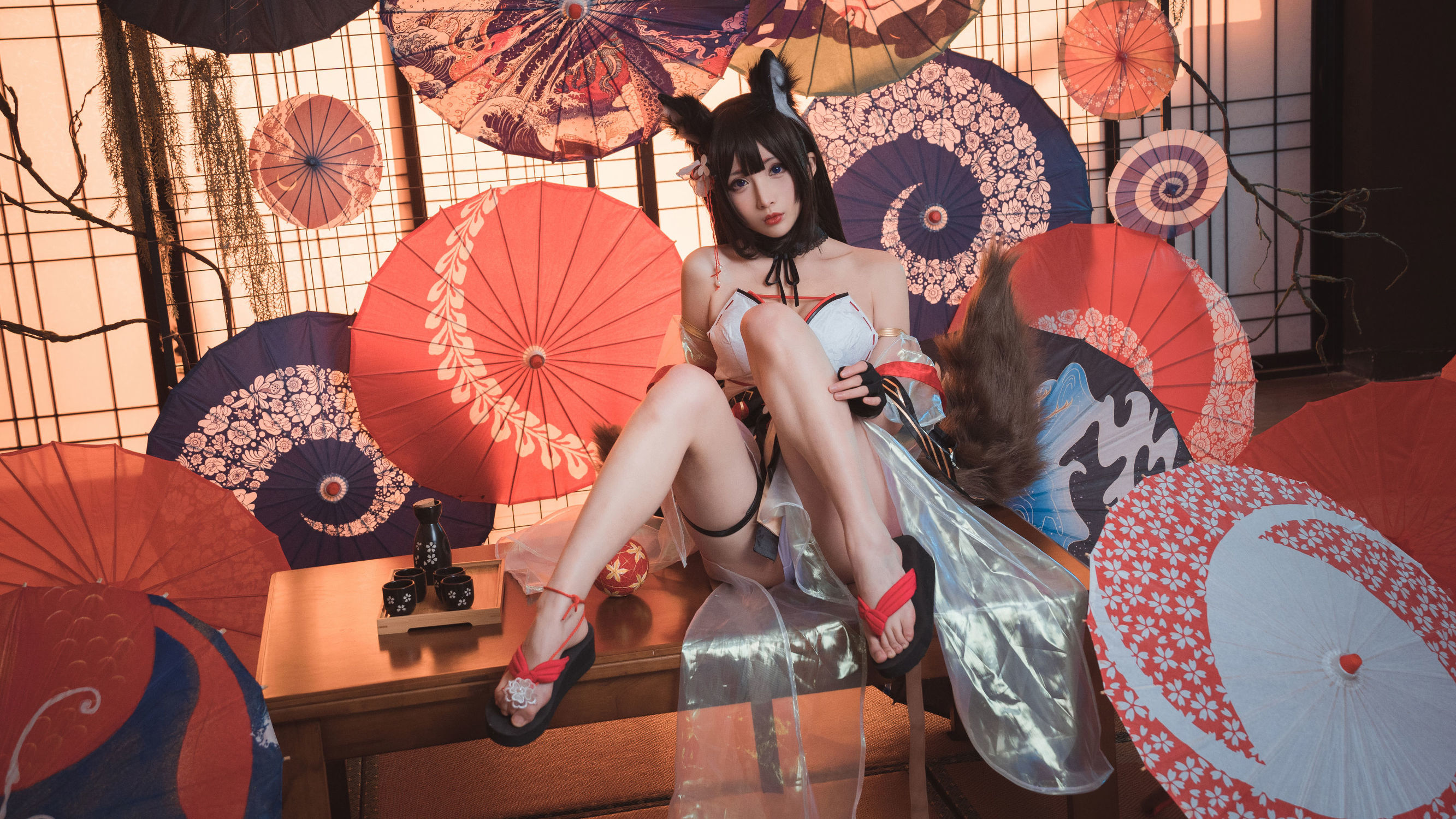 網紅COSER] COS福利rioko涼涼子 - 天城泳裝