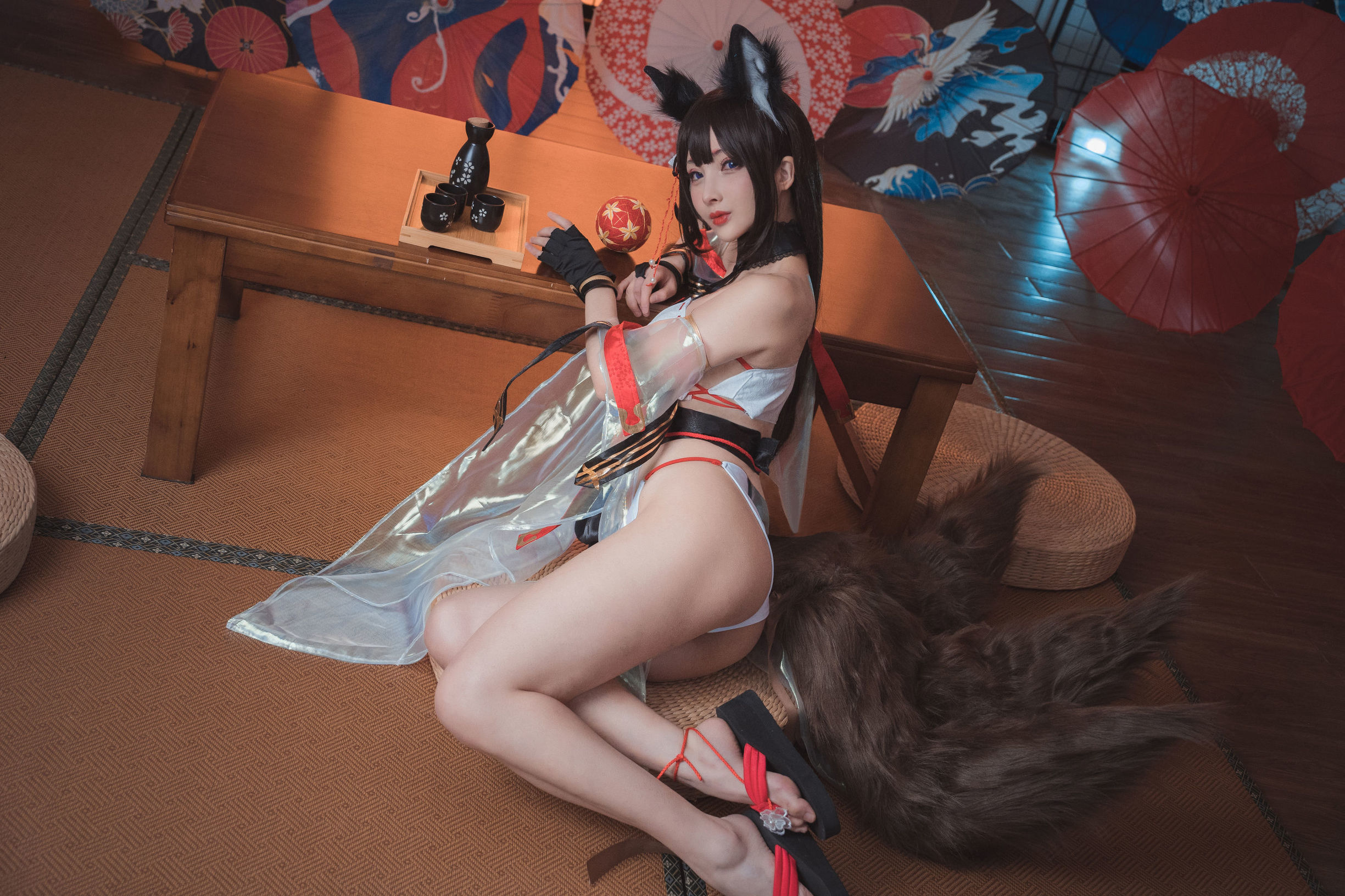 網紅COSER] COS福利rioko涼涼子 - 天城泳裝