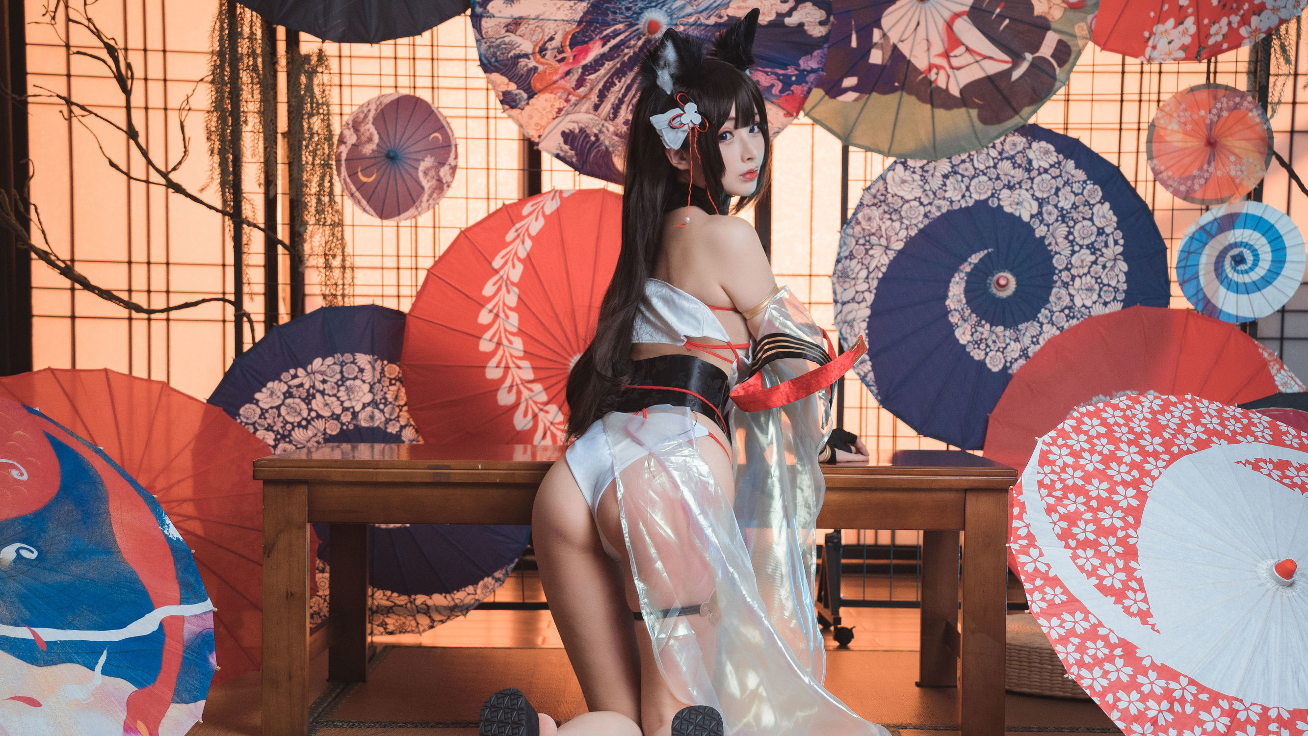 網紅COSER] COS福利rioko涼涼子 - 天城泳裝