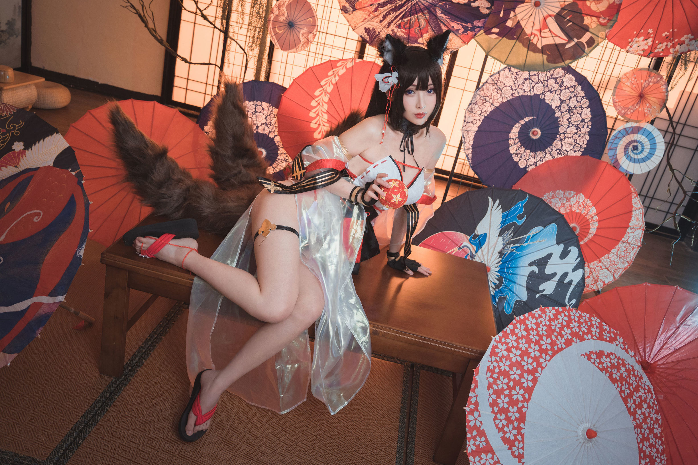網紅COSER] COS福利rioko涼涼子 - 天城泳裝