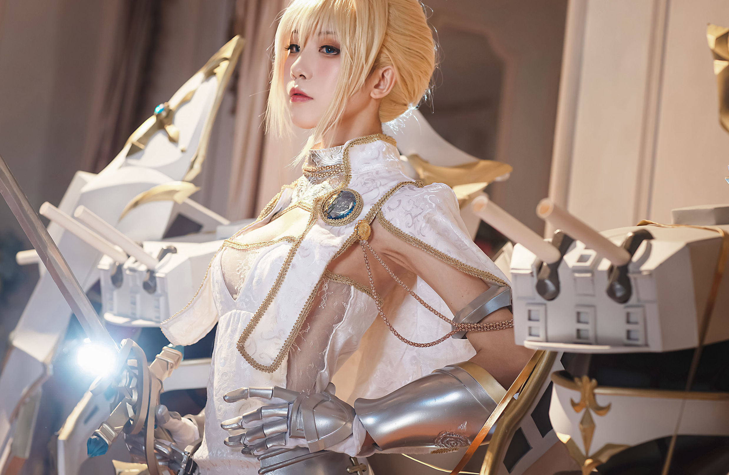 Internet Celebrity COSER] Anime Blogger Shui Miao Aqua - Joan of Arc