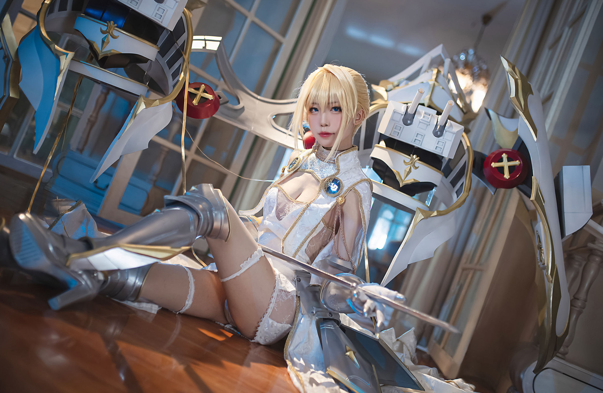 Internet Celebrity COSER] Anime Blogger Shui Miao Aqua - Joan of Arc