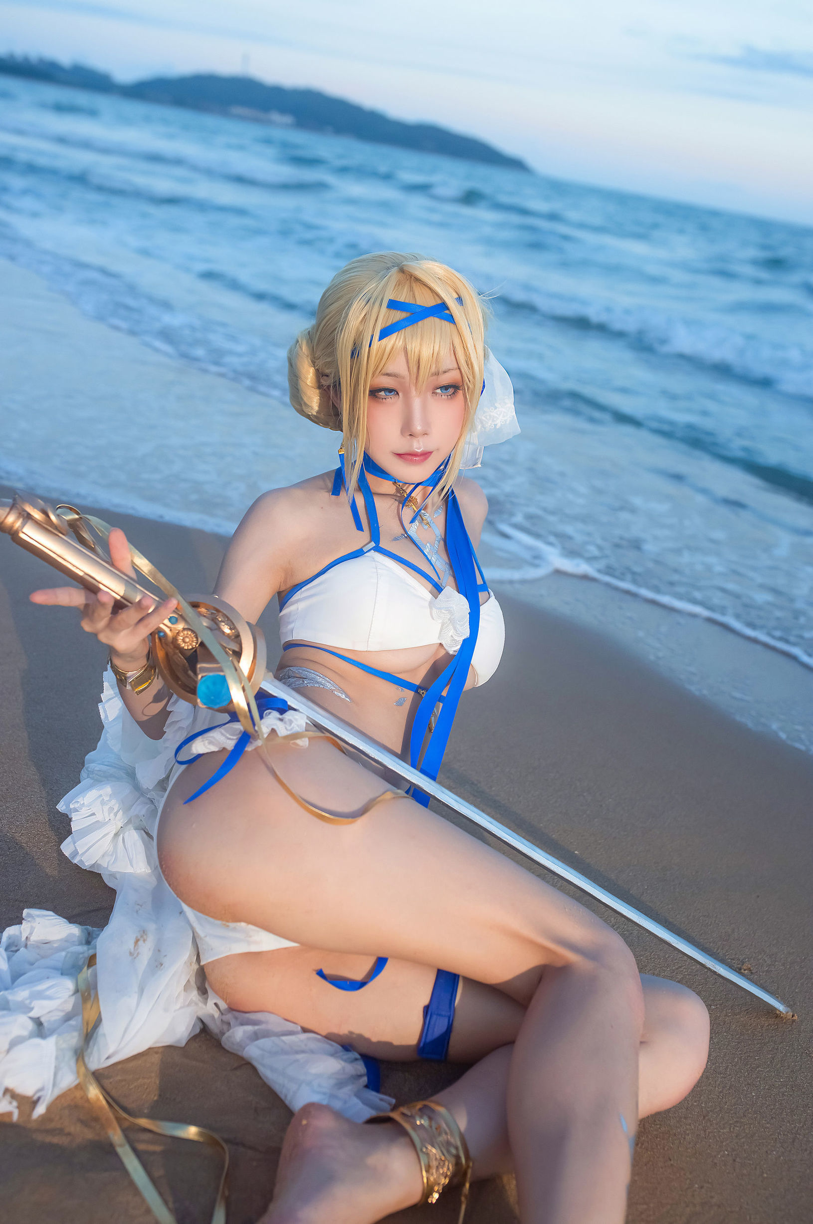 Internet Celebrity COSER] Anime Blogger Shui Miao Aqua - Joan of Arc