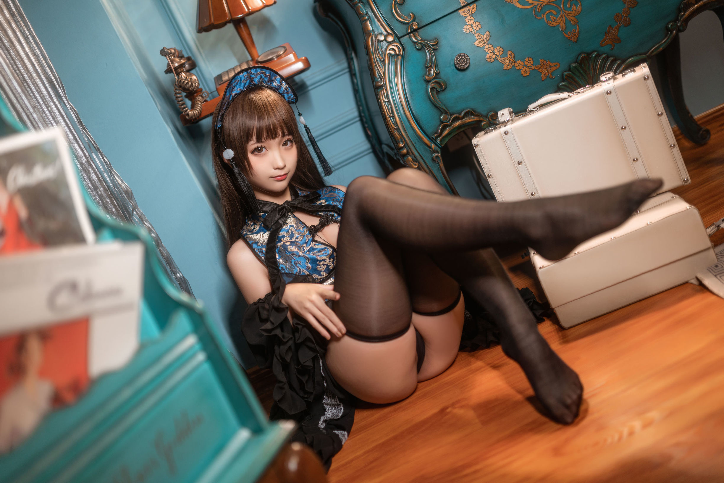 Internet Celebrity Coser] Anime Blogger Chun Mo Mo - Little Zombie