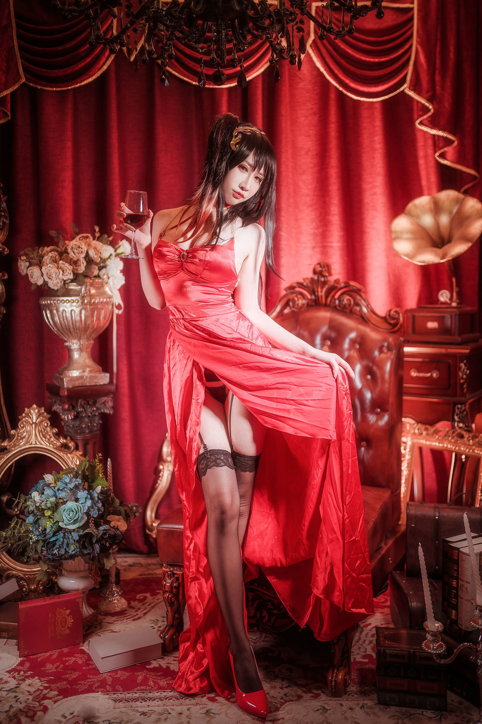 왕홍 COSER] 애니메이션 블로거 루안_페어리 - 다펑 예복