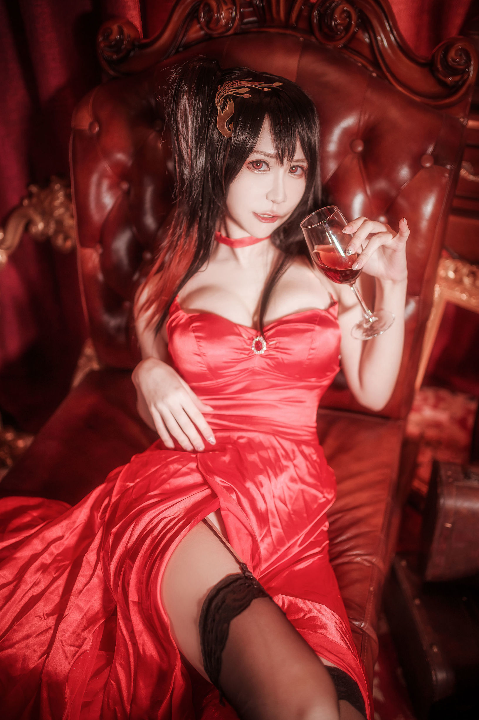 Internet Celebrity Coser] Anime Blogger Ruan Yi_Fairy - Dafeng Formal Dress