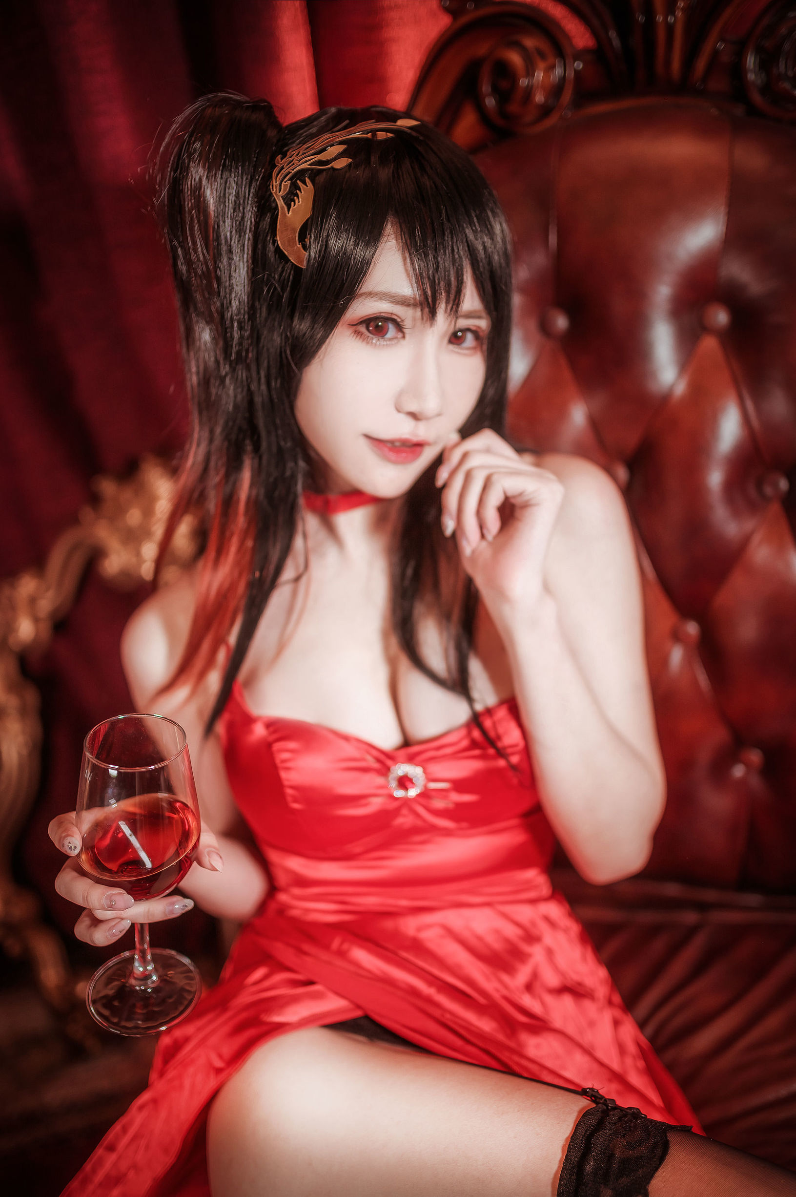 Internet Celebrity Coser] Anime Blogger Ruan Yi_Fairy - Dafeng Formal Dress