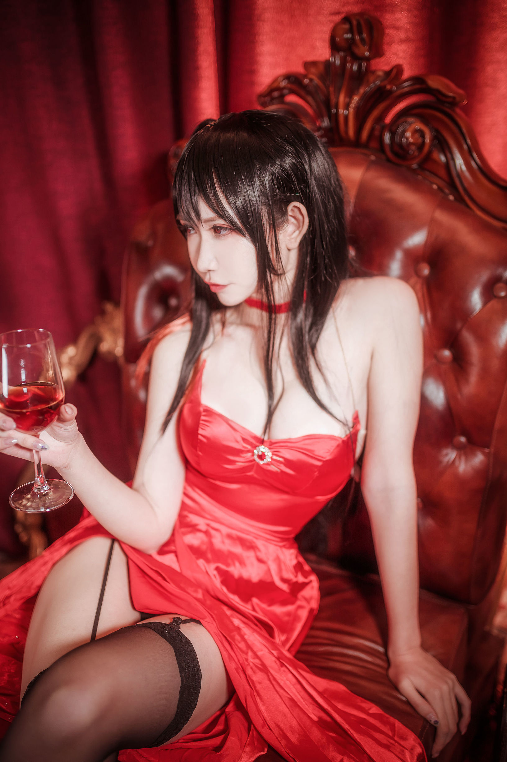 Internet Celebrity Coser] Anime Blogger Ruan Yi_Fairy - Dafeng Formal Dress