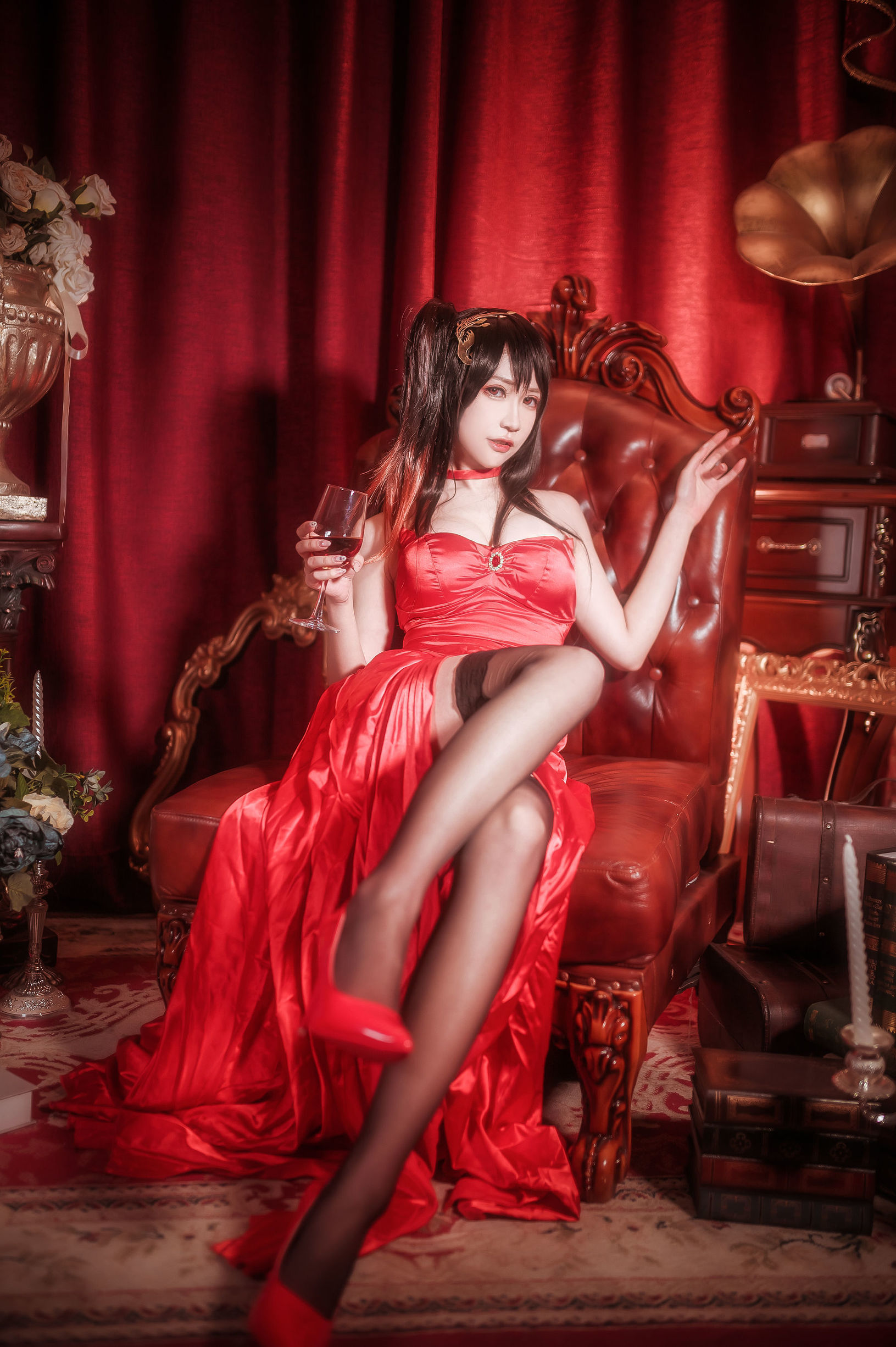 왕홍 COSER] 애니메이션 블로거 루안_페어리 - 다펑 예복
