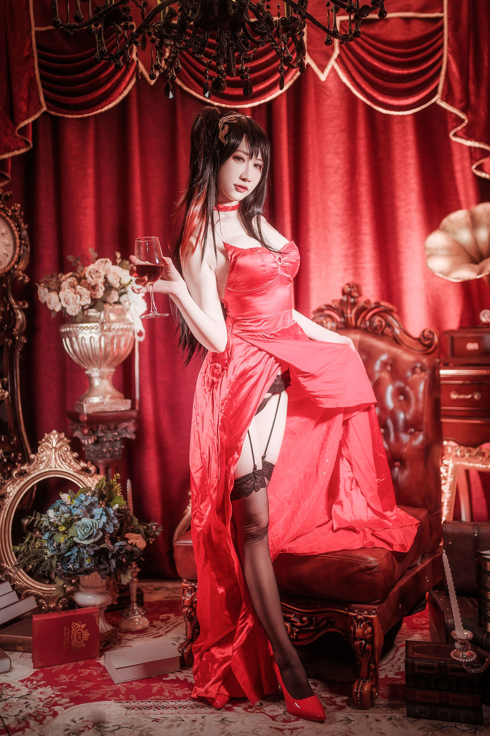 왕홍 COSER] 애니메이션 블로거 루안_페어리 - 다펑 예복