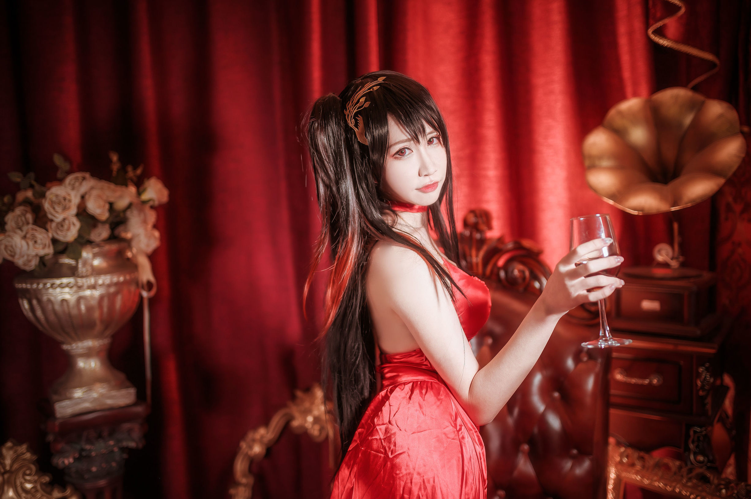 왕홍 COSER] 애니메이션 블로거 루안_페어리 - 다펑 예복