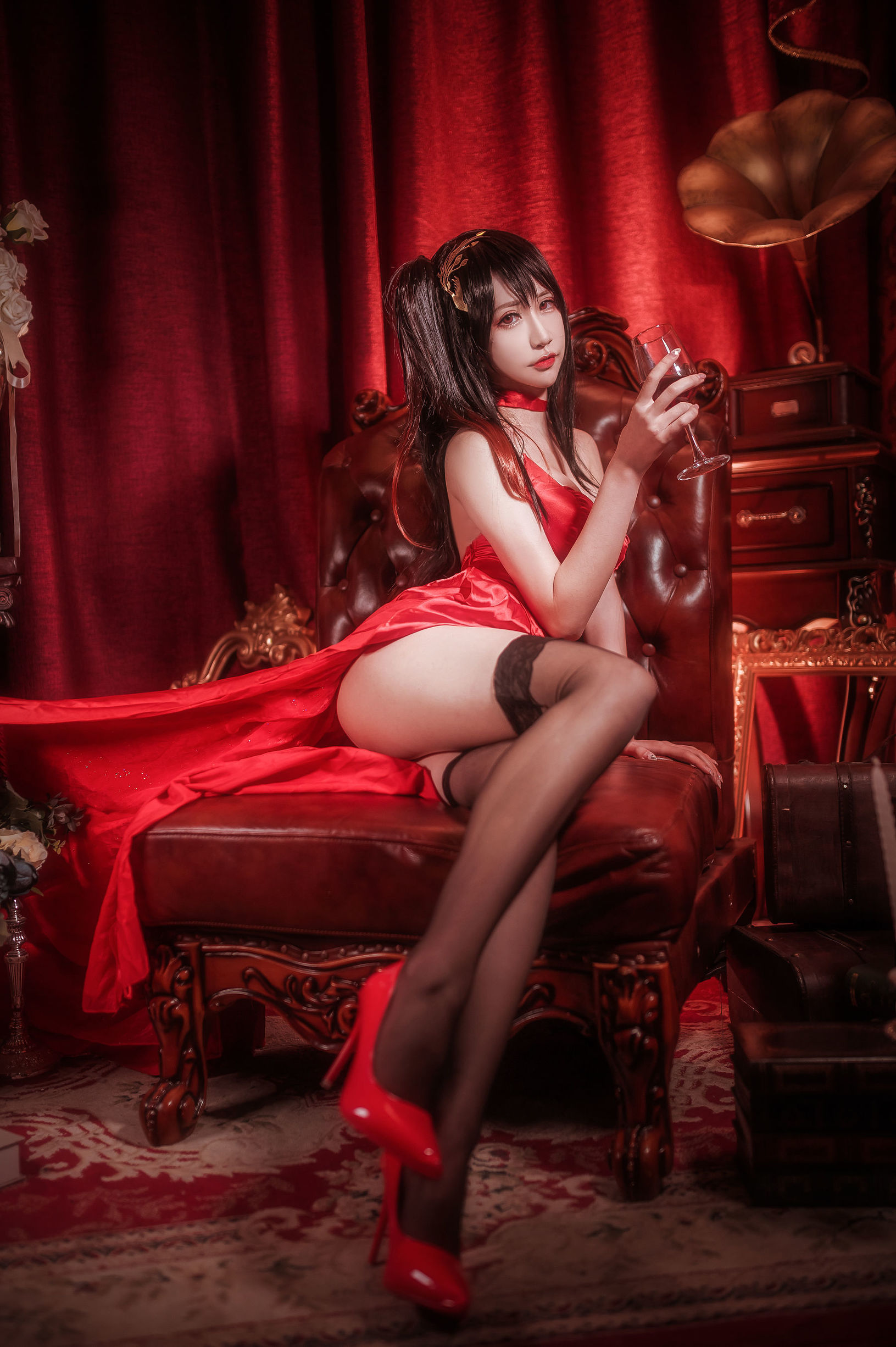 왕홍 COSER] 애니메이션 블로거 루안_페어리 - 다펑 예복