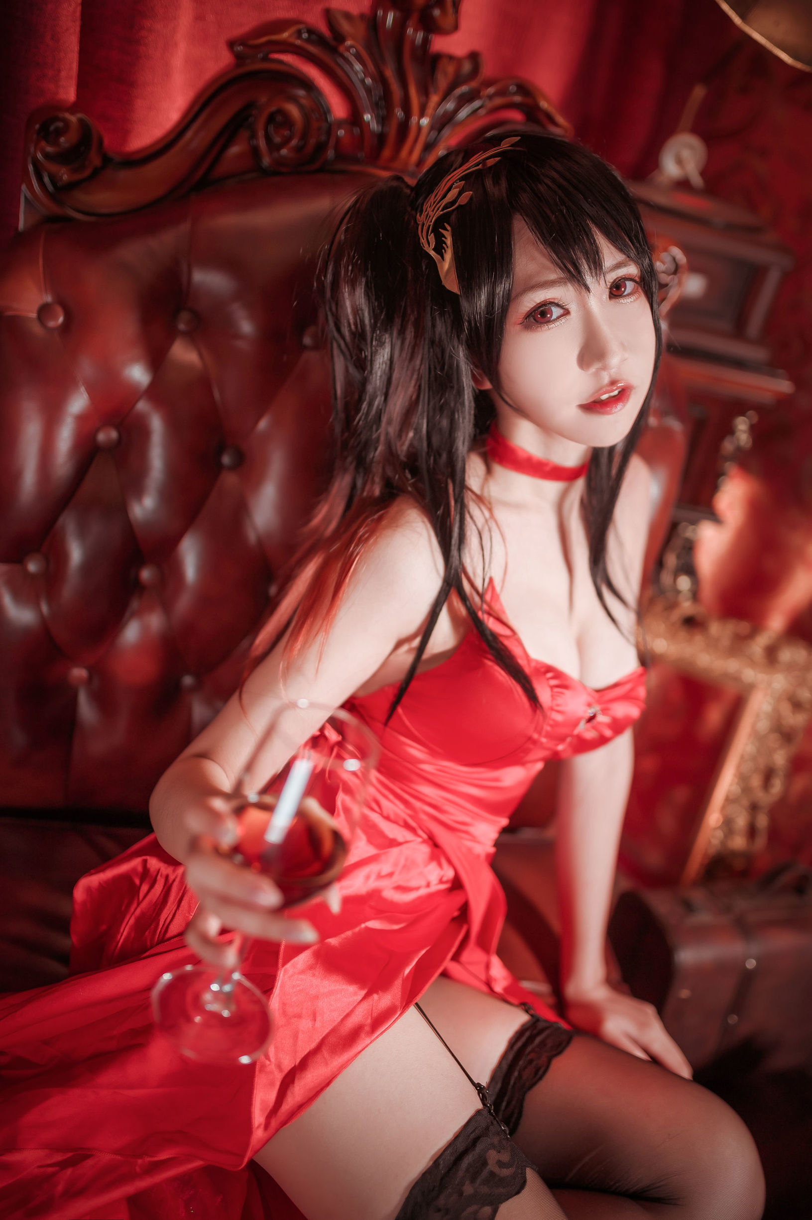 Internet Celebrity Coser] Anime Blogger Ruan Yi_Fairy - Dafeng Formal Dress