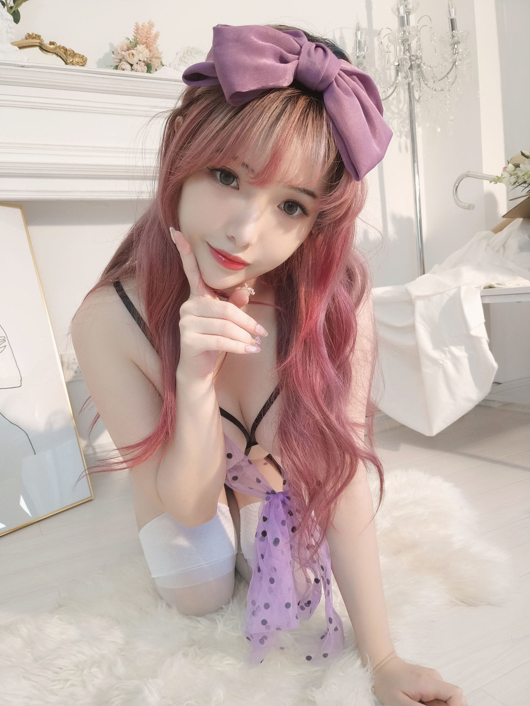 Net Red Coser] Blogger Anime Vân Muội - Bướm Tím