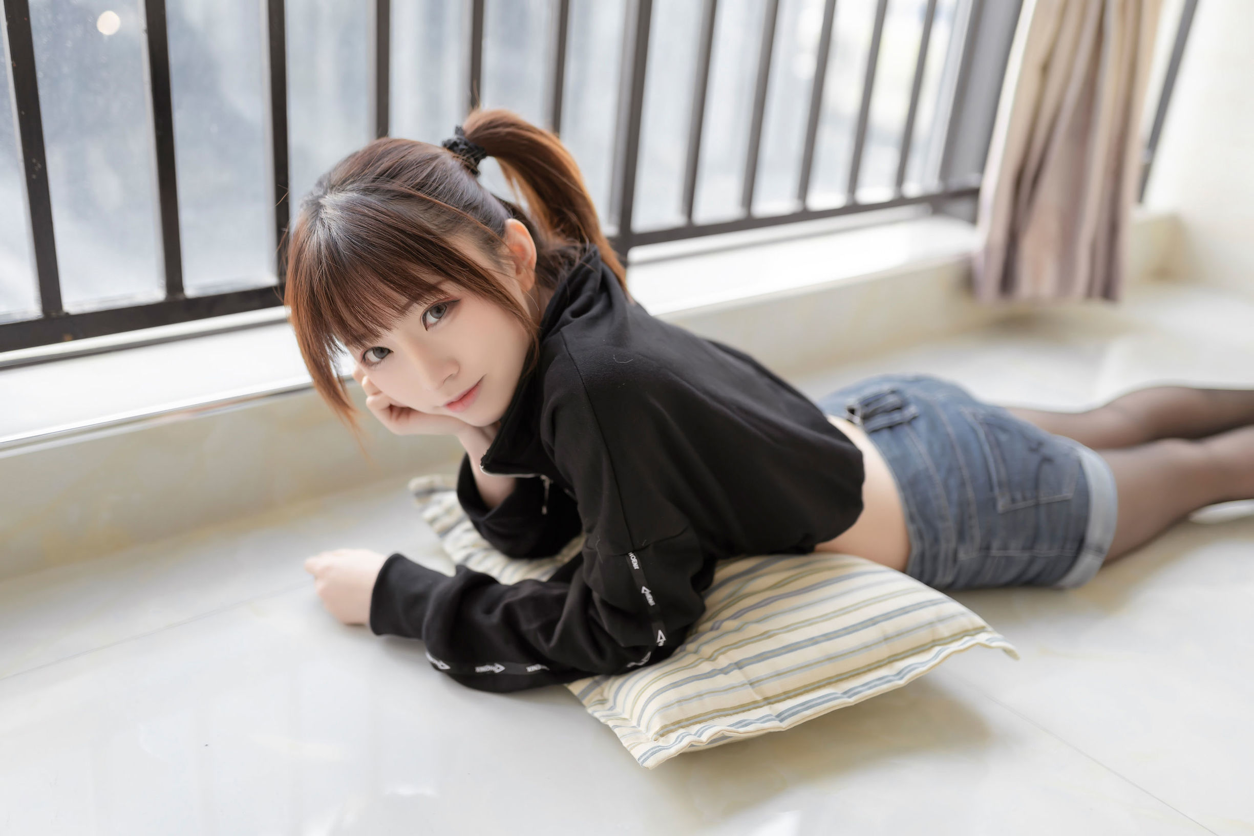 ネット紅のCOSER] アニメブロガーKitaro_キタロー - ポニーテールガール