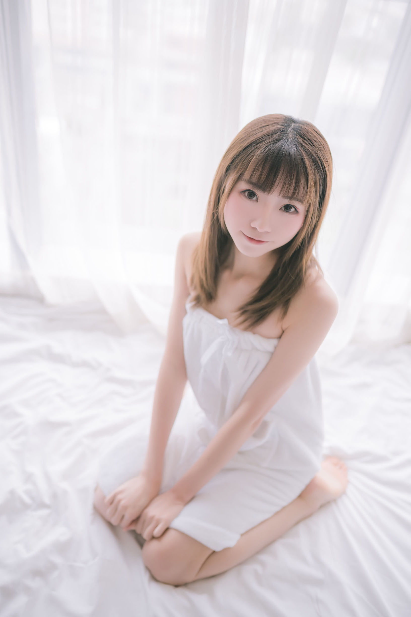 Coser Nổi Tiếng] Blogger Anime Kitaro_绮太郎 - Khăn Tắm Trắng Tinh