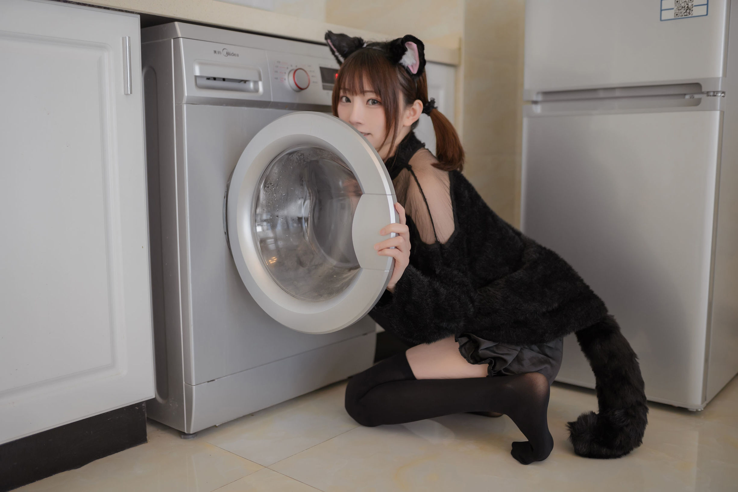 ネット紅人COSER] アニメブロガーKitaro_キタロー - 黒猫