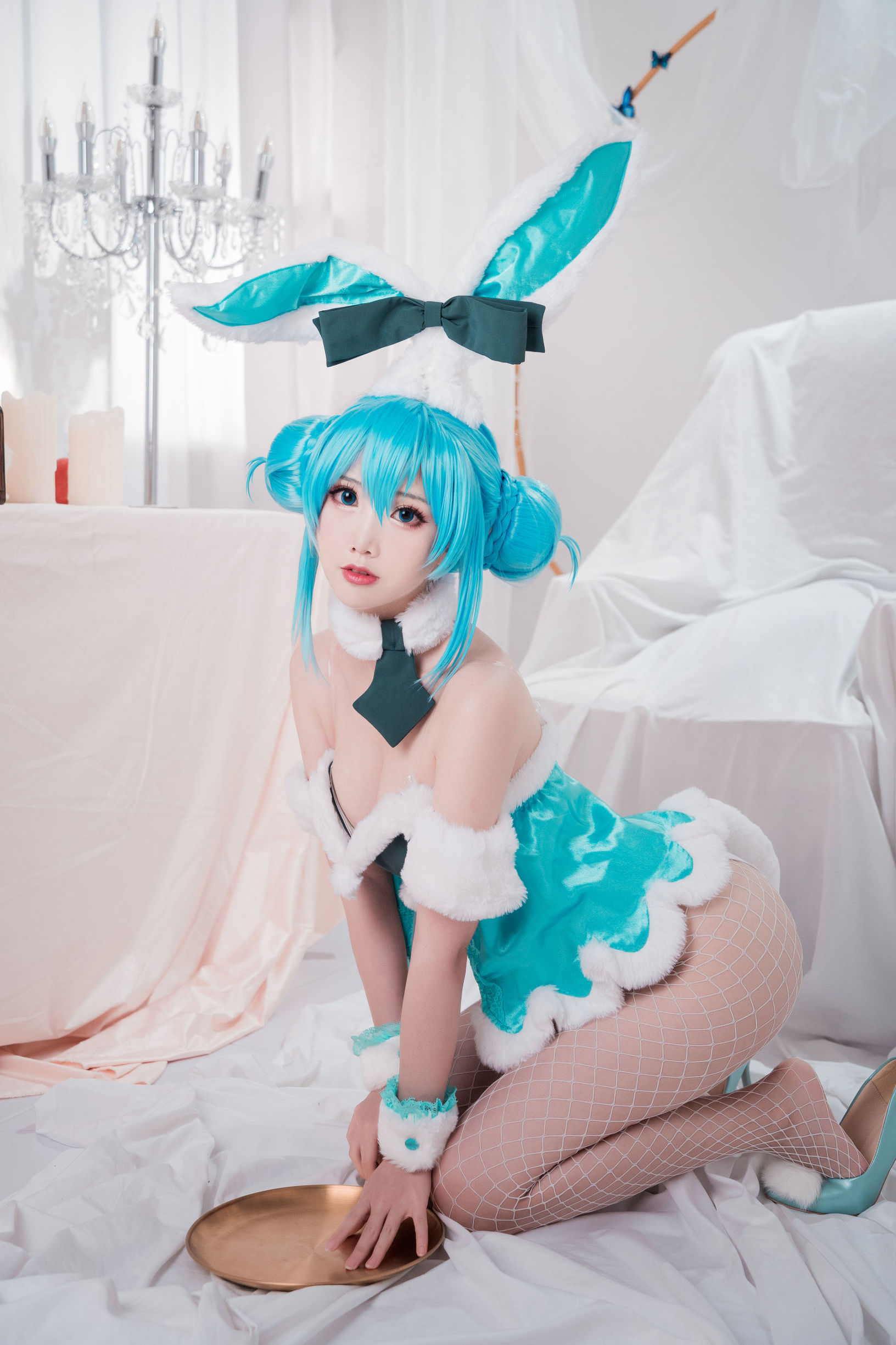 Internet Celebrity Coser] Cute Popular Coser Mianbing Xianer - Hatsune Bunny Girl