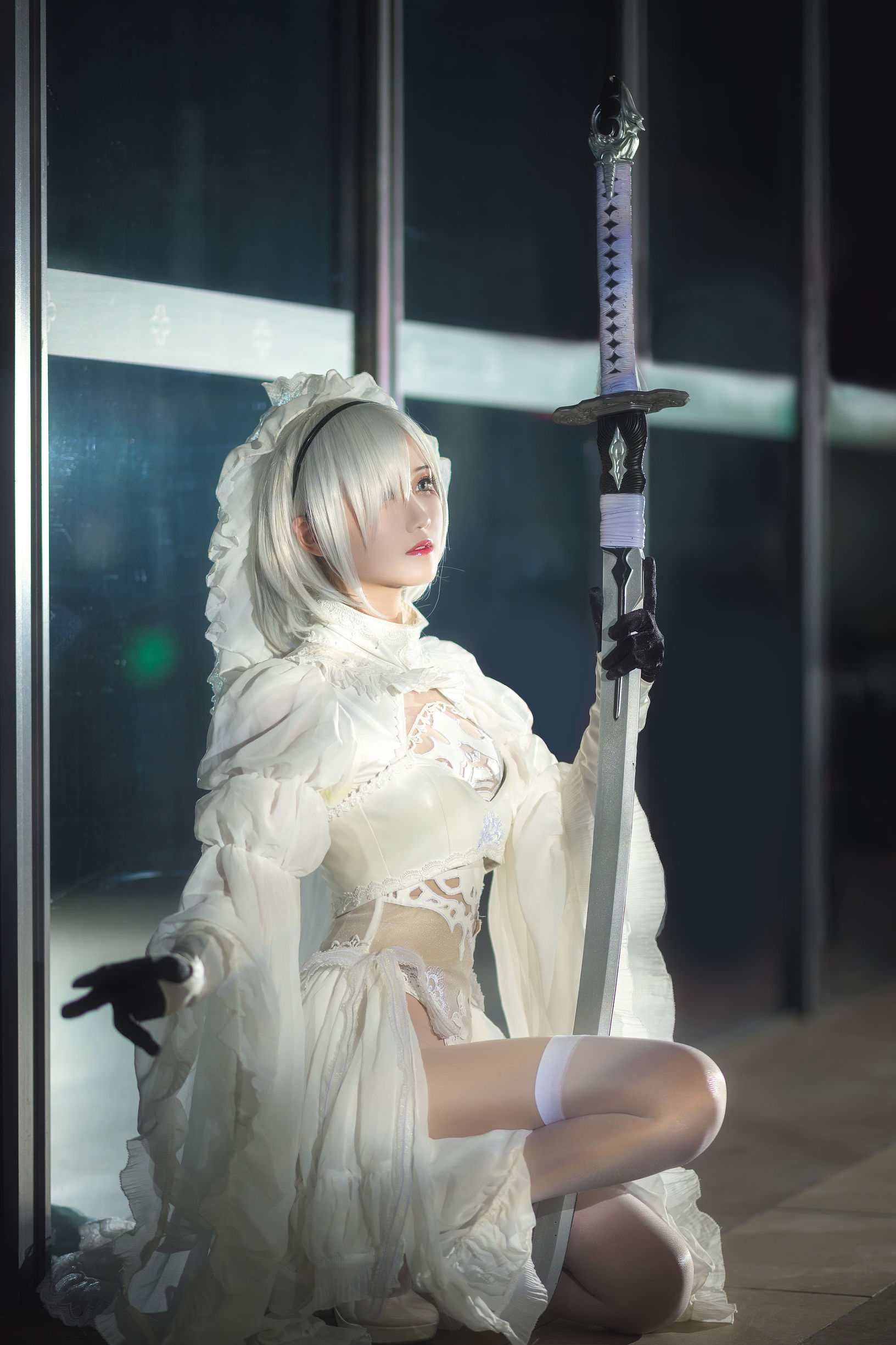 เน็ตไอดอล COSER] เว่ยป๋อ เมย์จือ สามตู_69 - 2B เซลฟี่