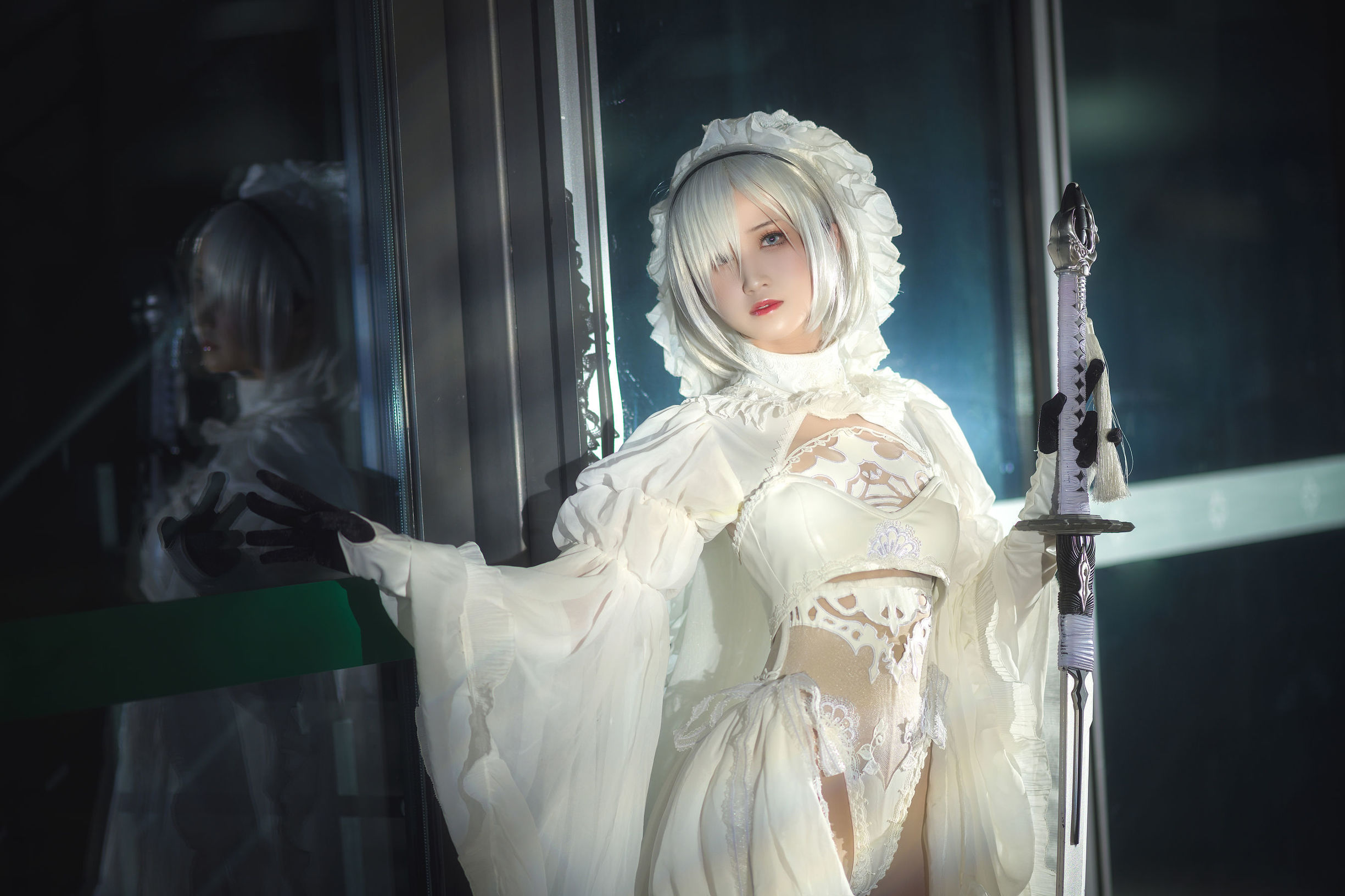 ネット有名人コスプレイヤー] ウェイボー妹子三度_69 - 2B自撮り