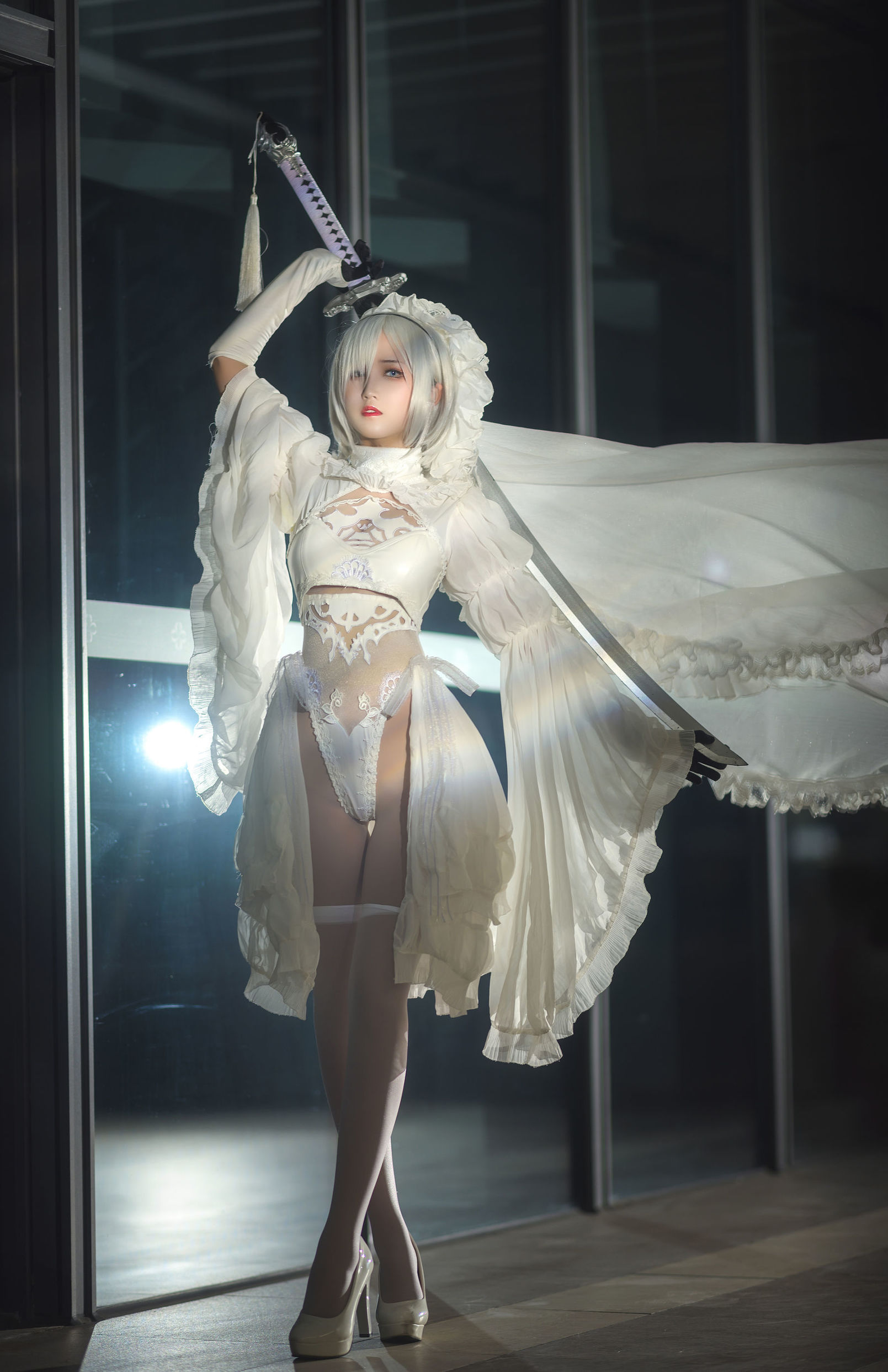 เน็ตไอดอล COSER] เว่ยป๋อ เมย์จือ สามตู_69 - 2B เซลฟี่