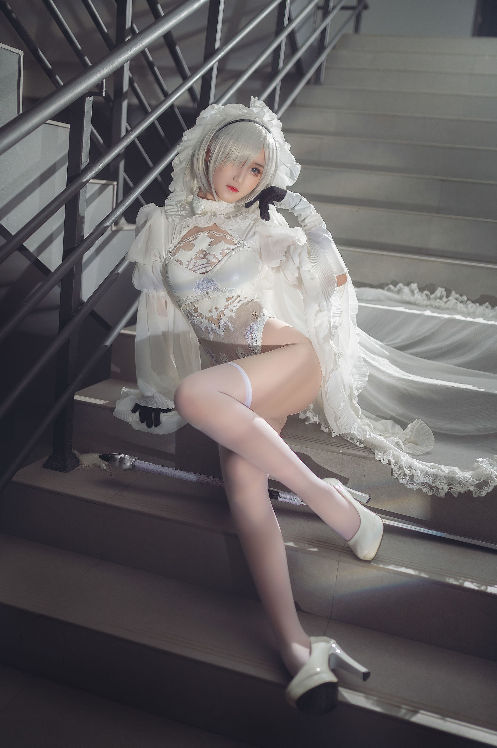 ネット有名人コスプレイヤー] ウェイボー妹子三度_69 - 2B自撮り