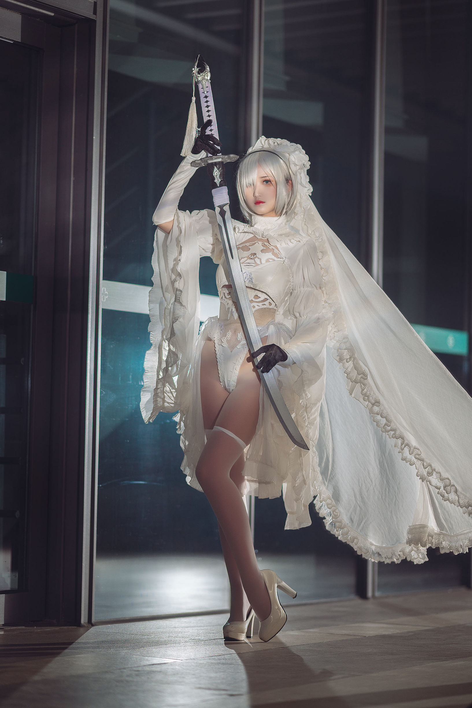 ネット有名人コスプレイヤー] ウェイボー妹子三度_69 - 2B自撮り