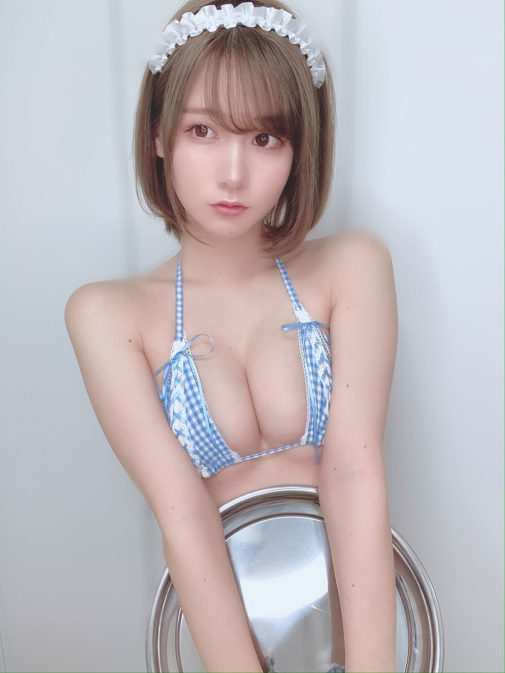 Net Hong COSER] Nhật Bản Ngọt Ngào COSER Kenken [Fantia] 2020.09 Gingham Check