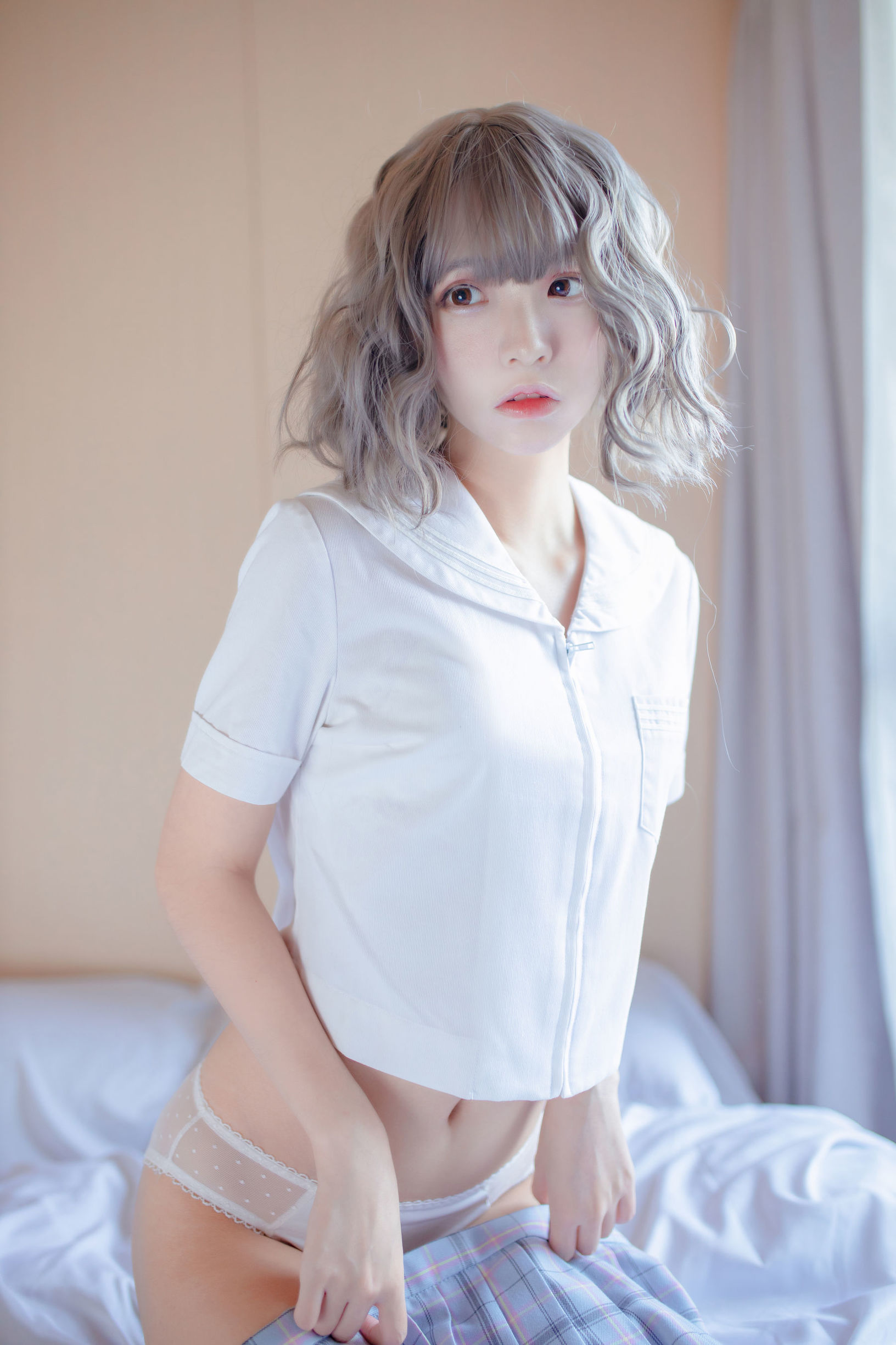 瘋貓ss 思緒之JK Cosplay