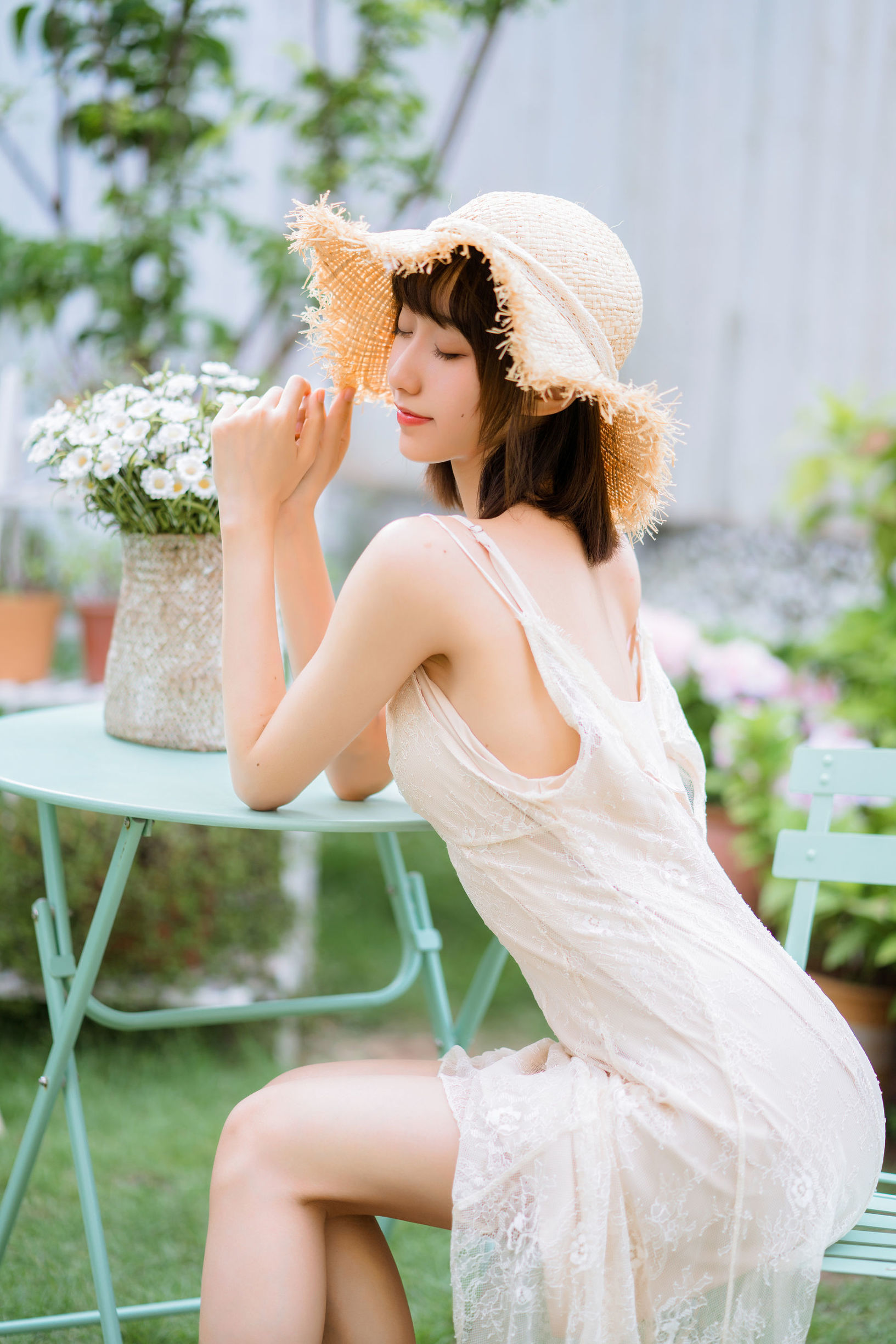 왕홍 COSER] 귀여운 스타일 아가씨 무미엔미엔OwO - 습윤한 미풍