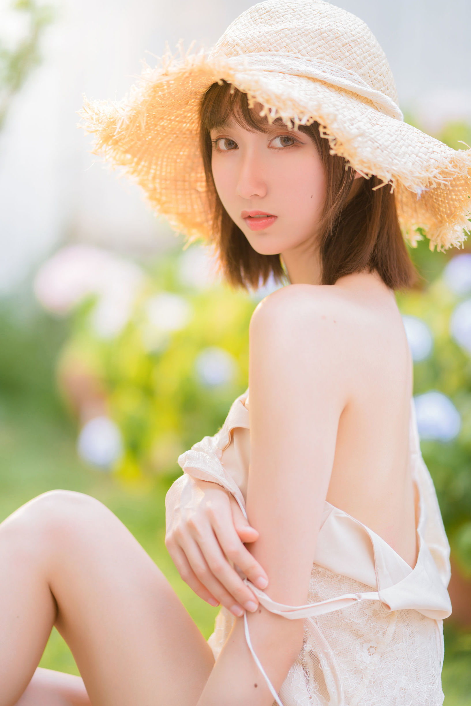 왕홍 COSER] 귀여운 스타일 아가씨 무미엔미엔OwO - 습윤한 미풍