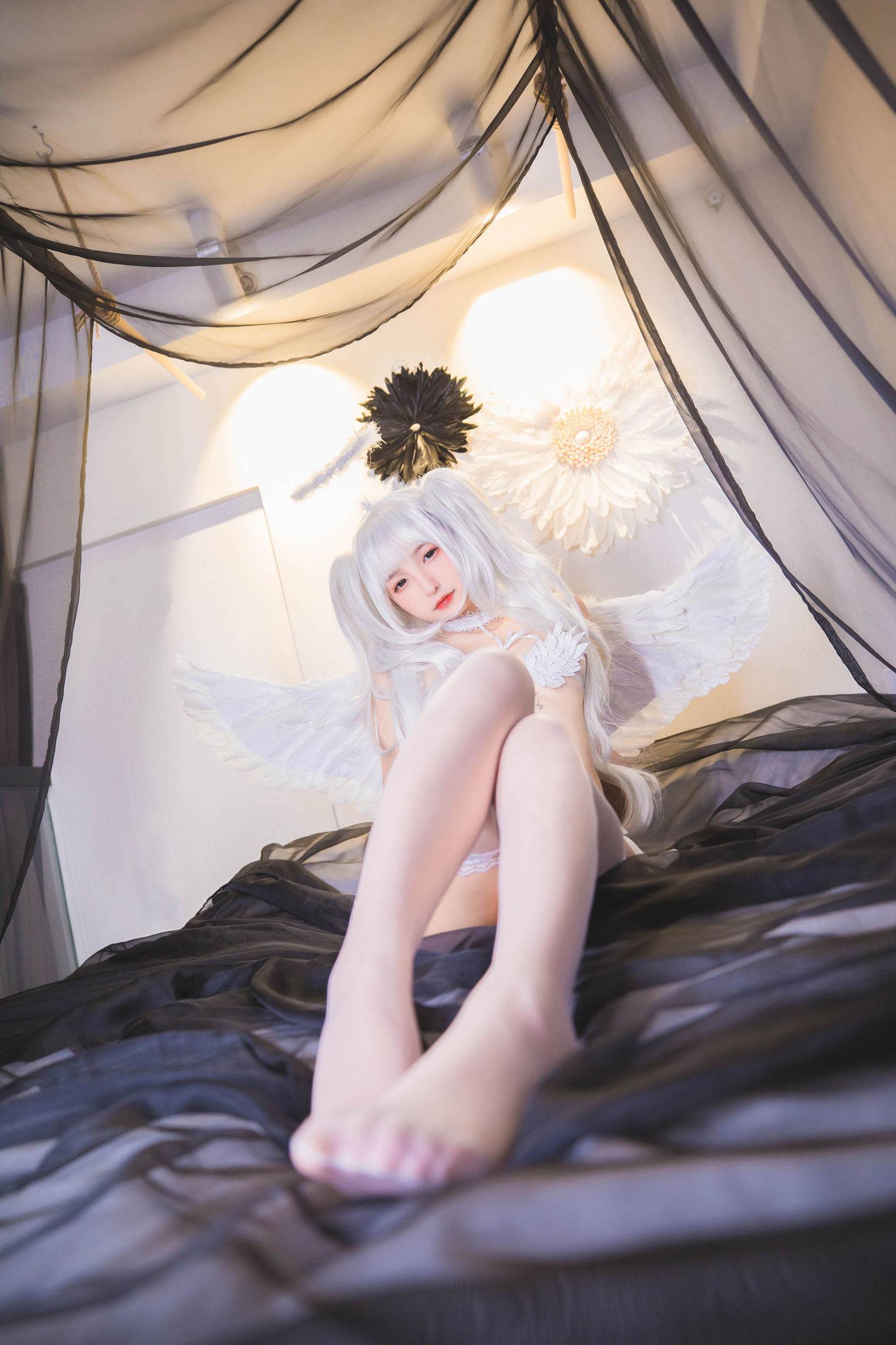 [网红COSER] 萝莉神楽坂真冬之天国に落ちる - 坠入天堂