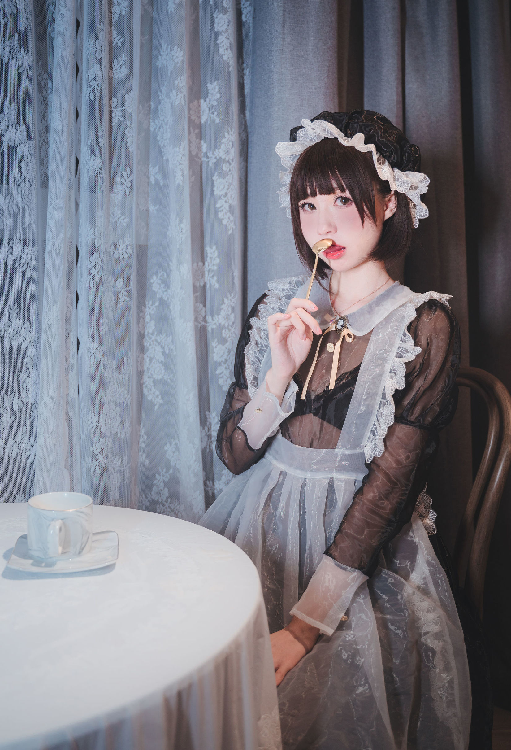 Internet Celebrity Cosplayer] Saionji Nangge - Transparent Maid