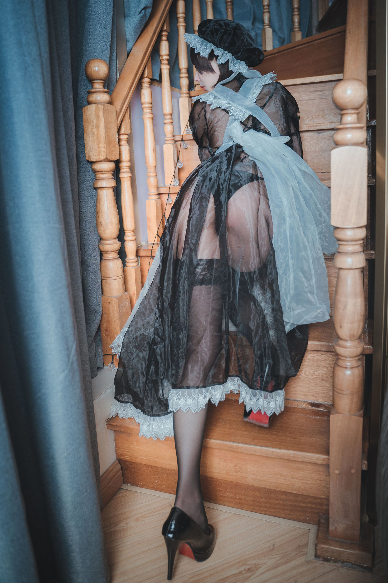 Internet Celebrity Cosplayer] Saionji Nangge - Transparent Maid