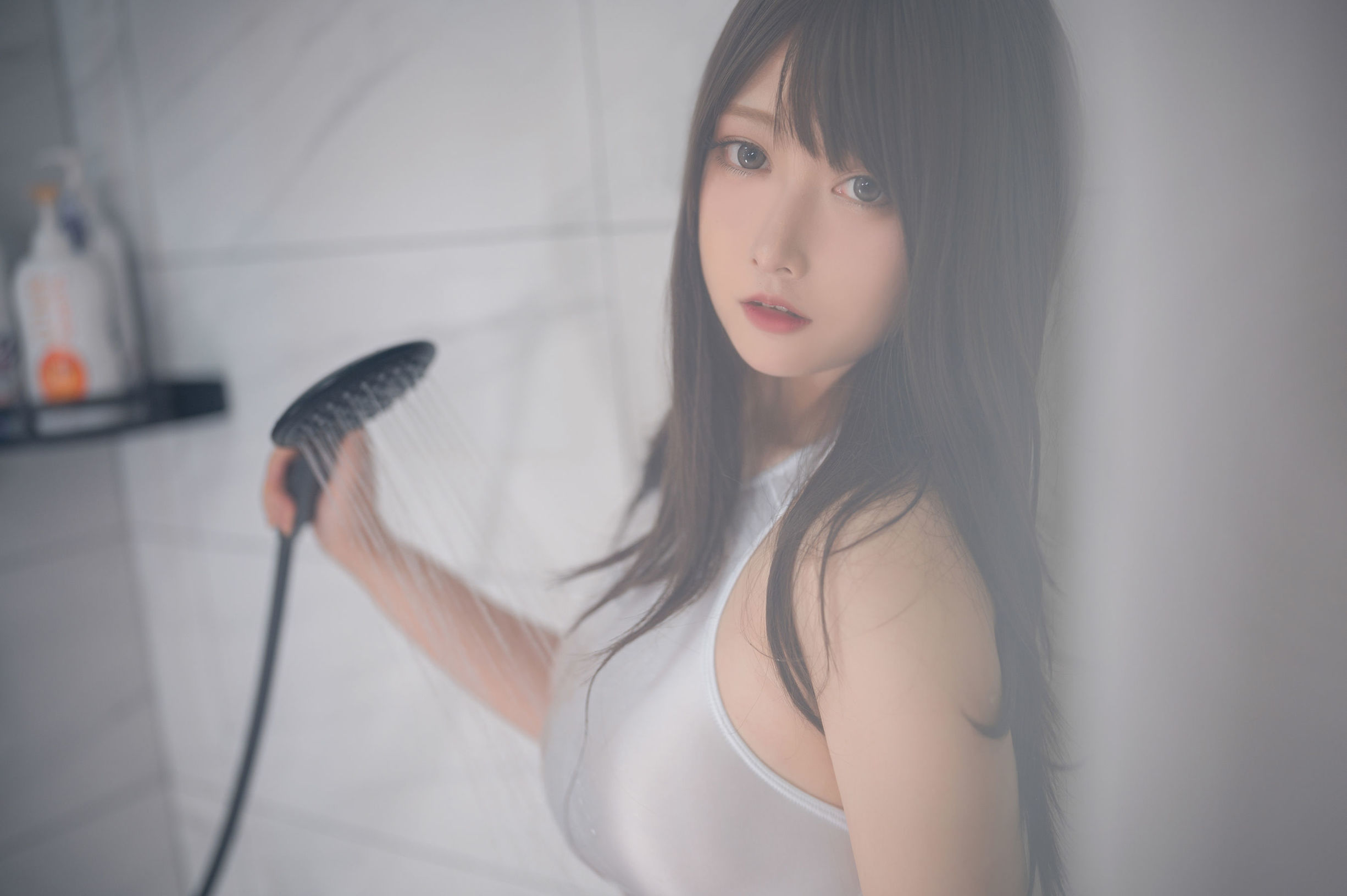 เน็ตไอดอลโคเซอร์] โคเซอร์หน้าตาดี念念_D - ชุดว่ายน้ำสีขาว