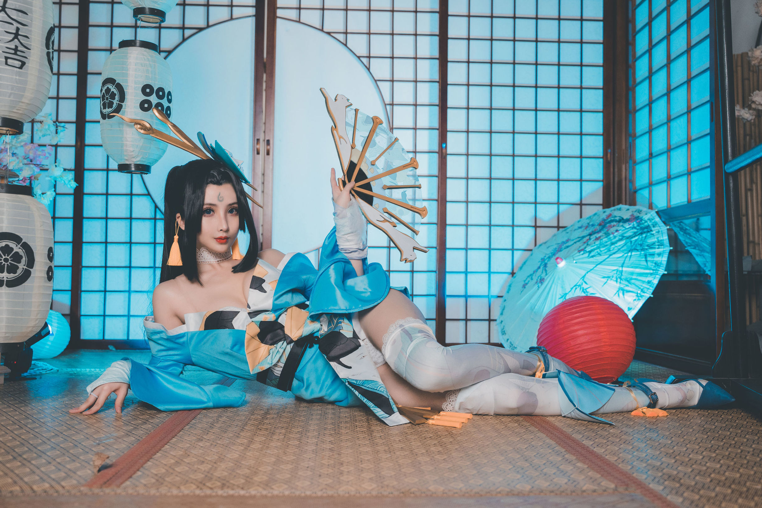 網紅COSER] COS福利里奧科涼涼子 - 不知火舞魅語
