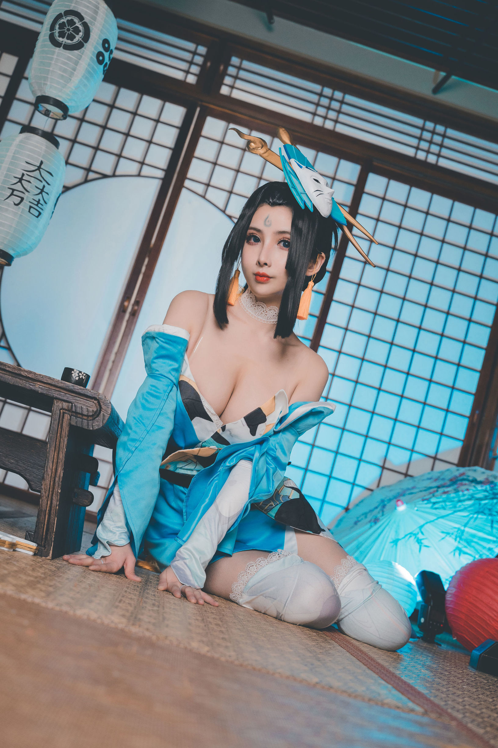 網紅COSER] COS福利里奧科涼涼子 - 不知火舞魅語