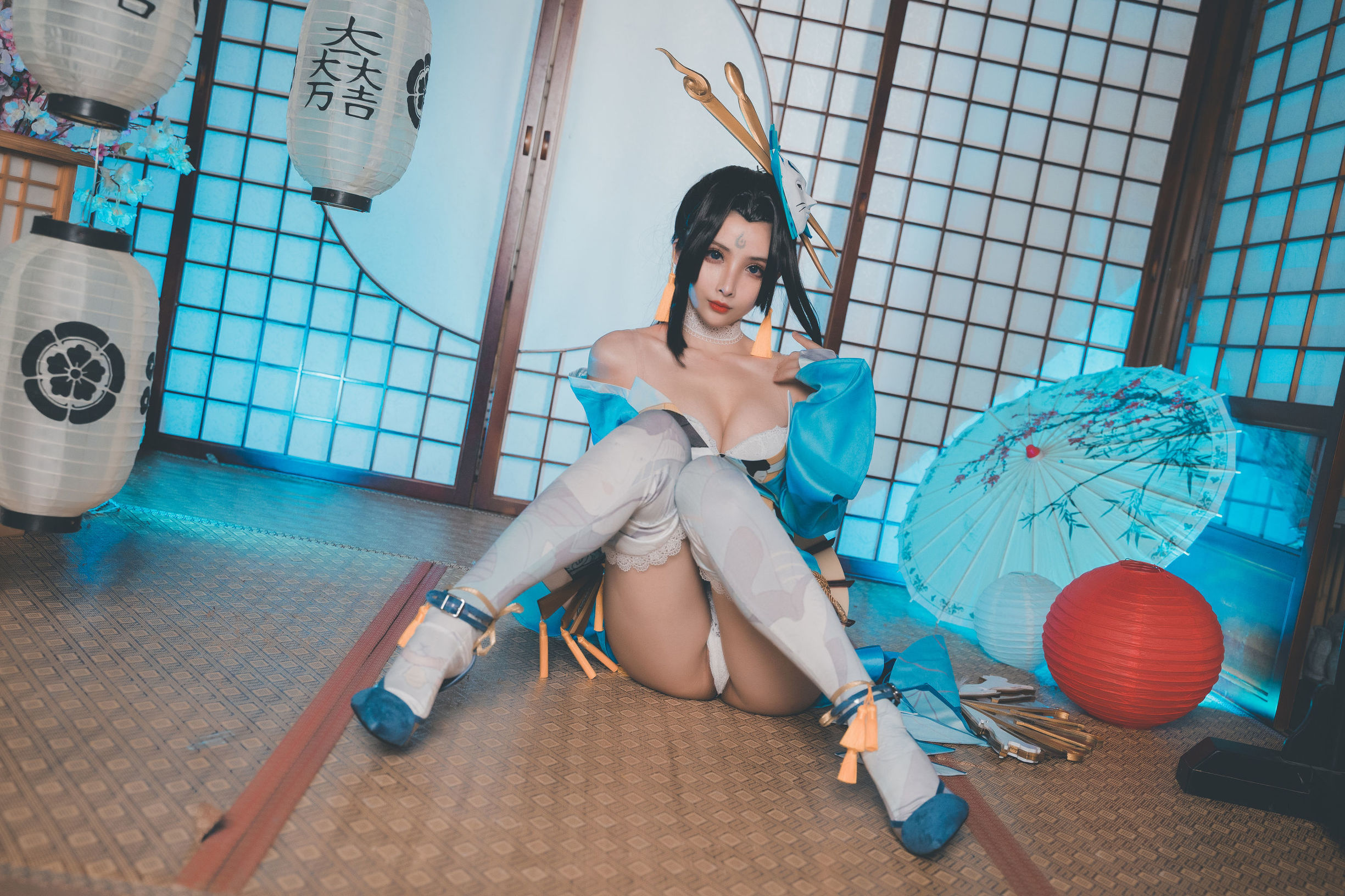 網紅COSER] COS福利里奧科涼涼子 - 不知火舞魅語