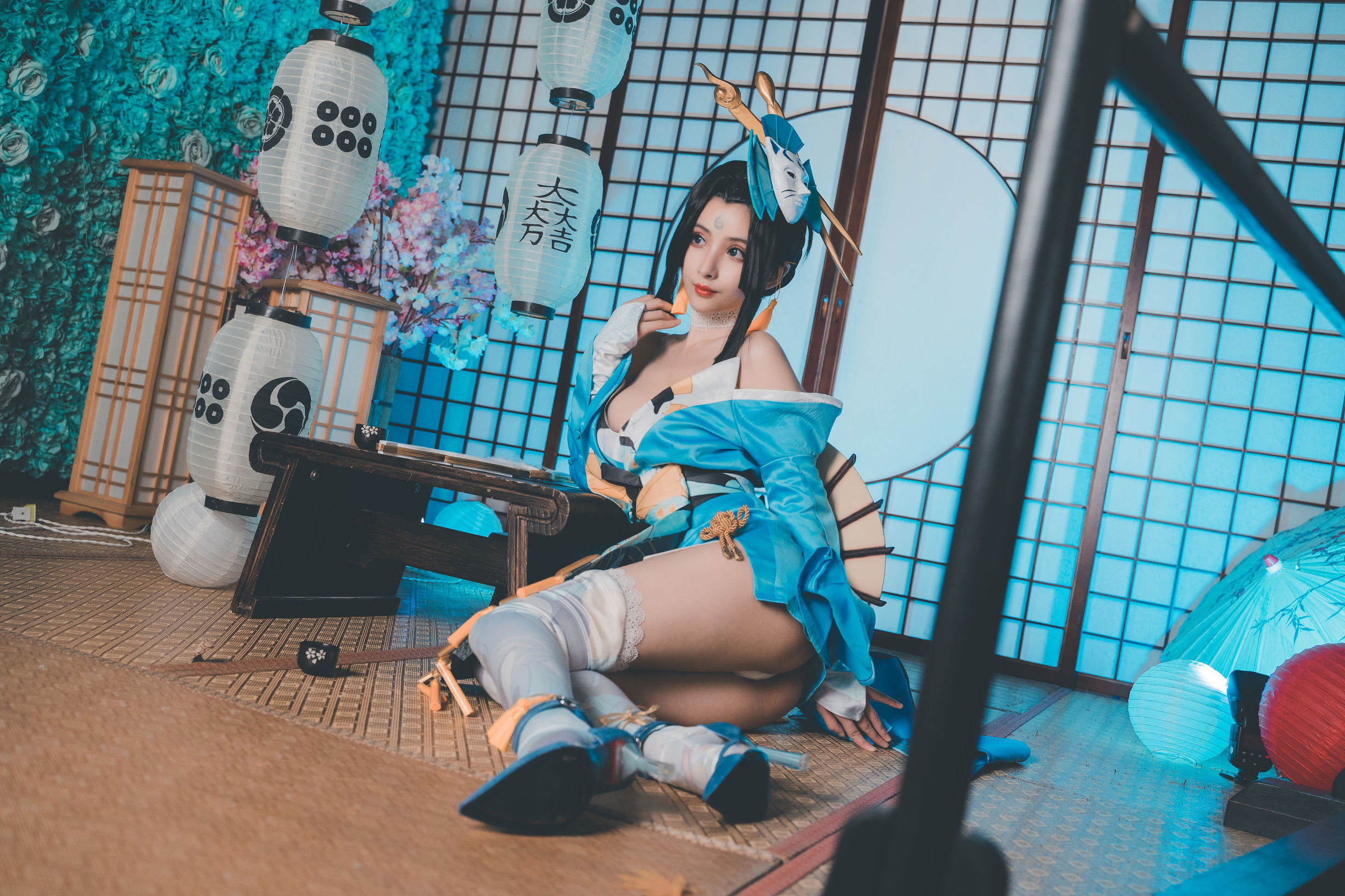 [网红COSER] COS福利rioko凉凉子 - 不知火舞魅语