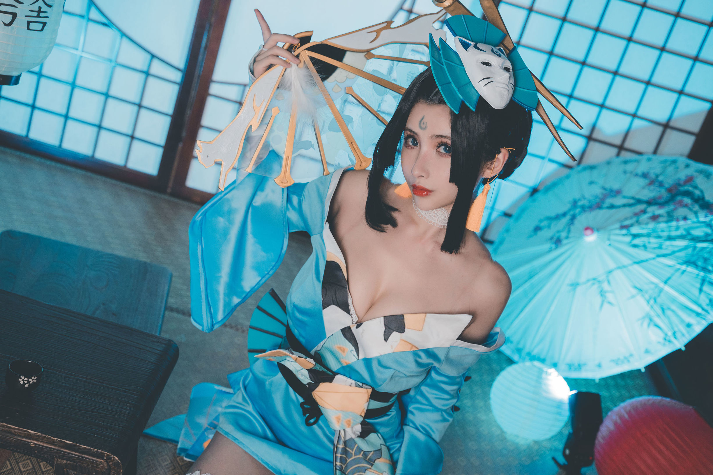 網紅COSER] COS福利里奧科涼涼子 - 不知火舞魅語