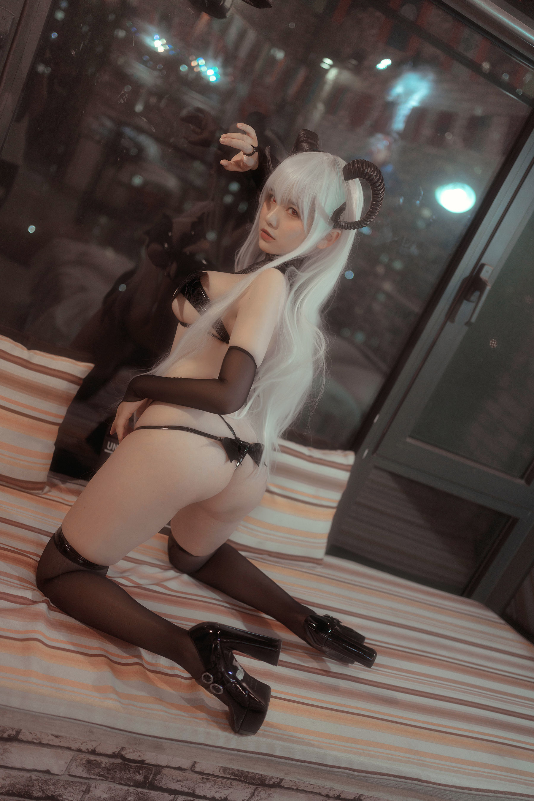 Cosplay] 七月喵子 - 媽媽子 魅魔